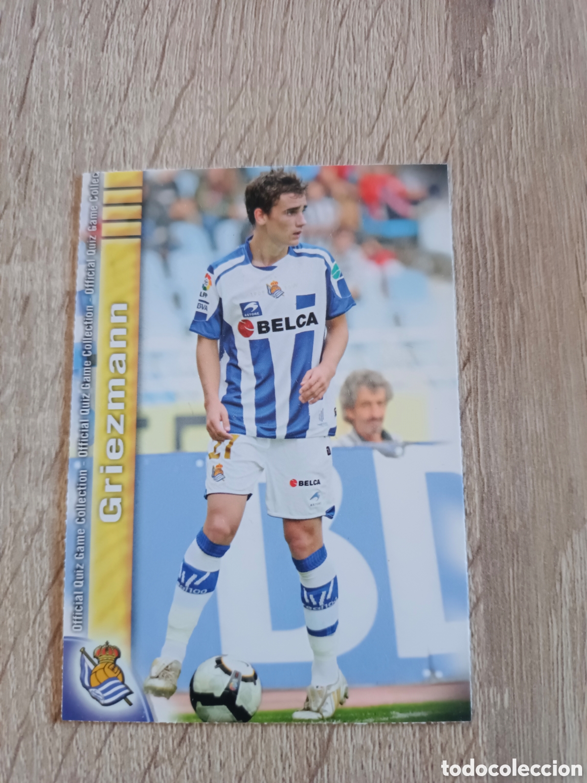 Cromos de f&uacute;tbol: GRIEZMANN ROOKIE REAL SOCIEDAD MUNDICROMO 2009-2010.NUEVO SIN PEGAR