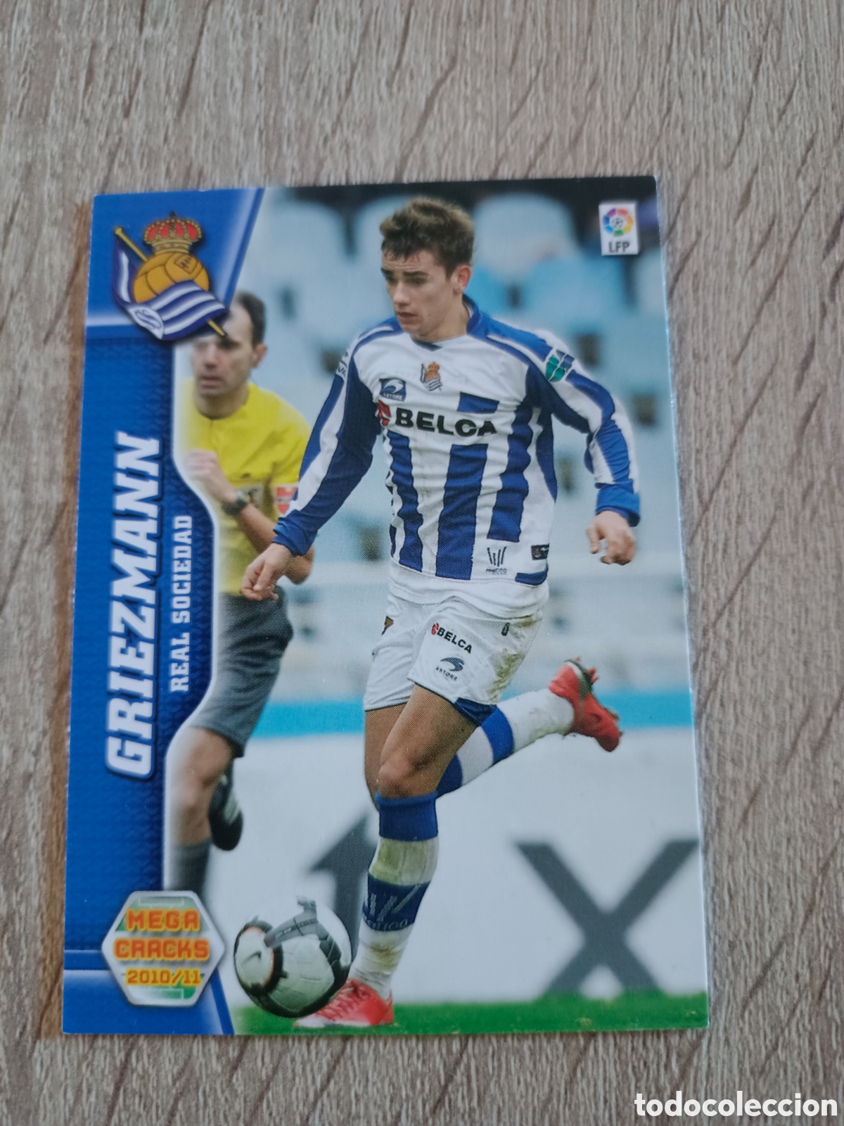 Football Stickers: GRIEZMANN REAL SOCIEDAD MEGACRACKS 2010-2011.PERFECTO ESTADO