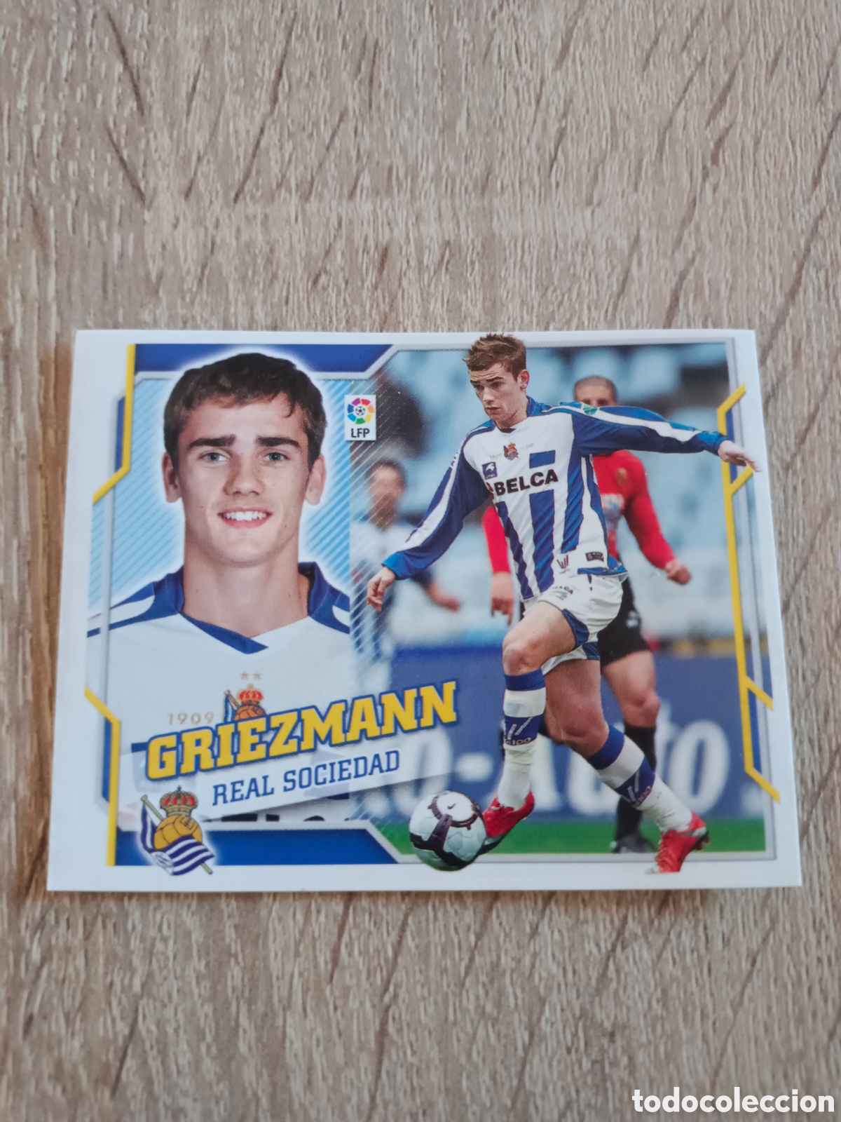 Football Stickers: GRIEZMANN REAL SOCIEDAD ESTE 2010-2011.PERFECTO ESTADO