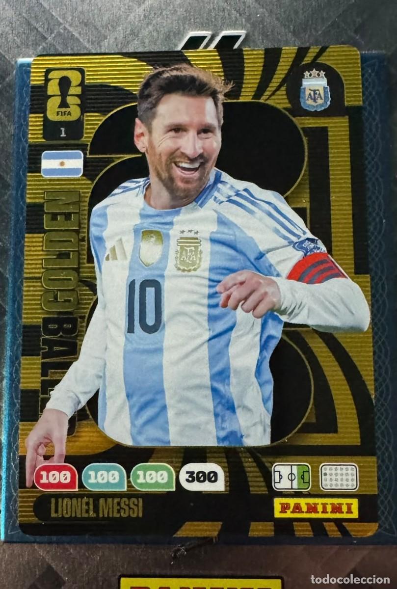 Fu&szlig;ball-Sticker: CROMO N1 MESSI GOLDEN BALLER - ADRENALYN XL FIFA WORLD CUP 2026
