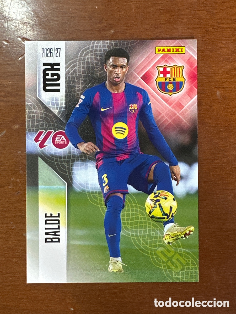 Figurine di Calcio: 81 BALDE FC BARCELONA MEGACRACKS 2026 2027 (MGK 26 27)