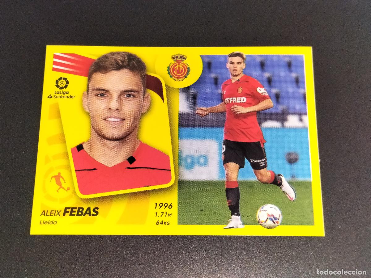 Cromos de f&uacute;tbol: N&ordm; 14 B ALEIX FEBAS MALLORCA CROMOS LALIGA SANTANDER ESTE LIGA FUTBOL 2021 2022 21 22 PANINI