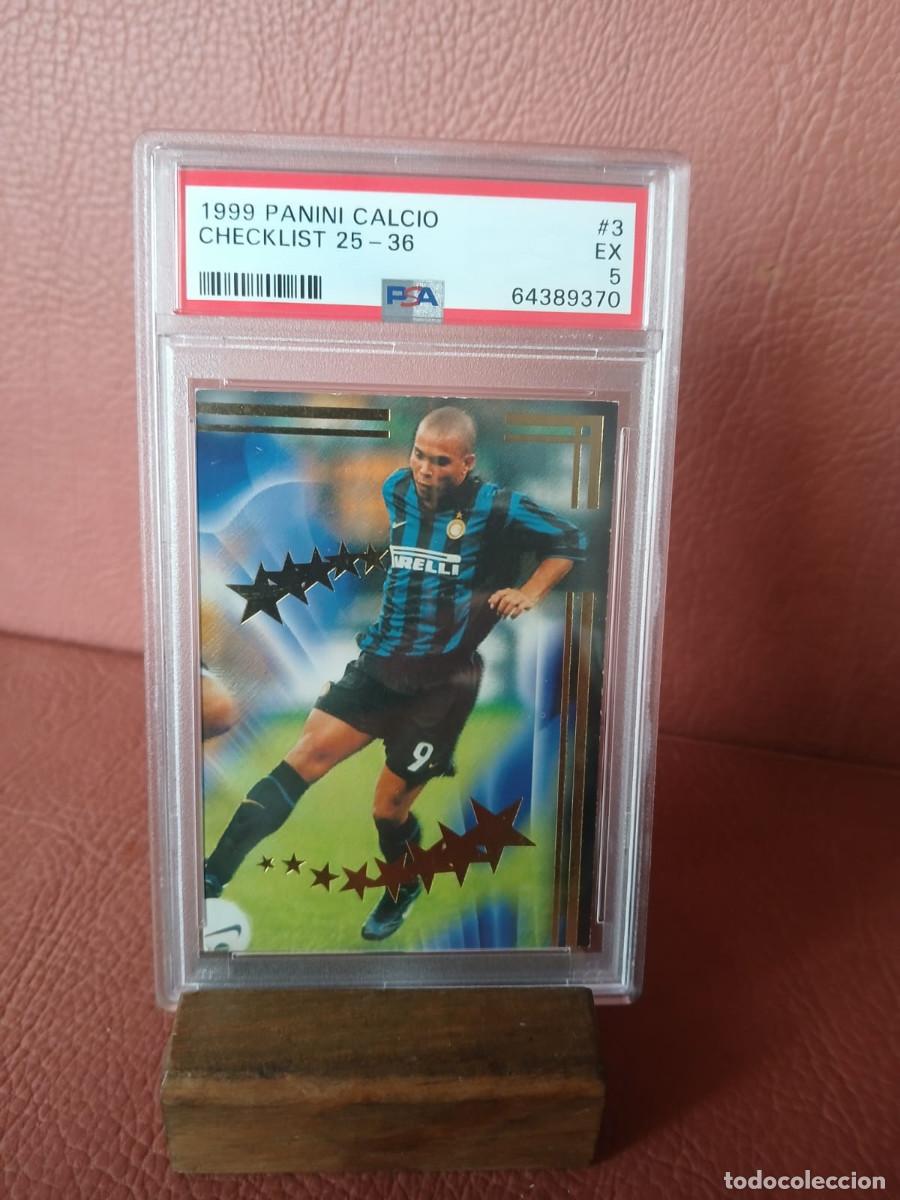 Figurine di Calcio: 1999 PANINI CALCIO CHECKLIST 25-36 RONALDO psa 5