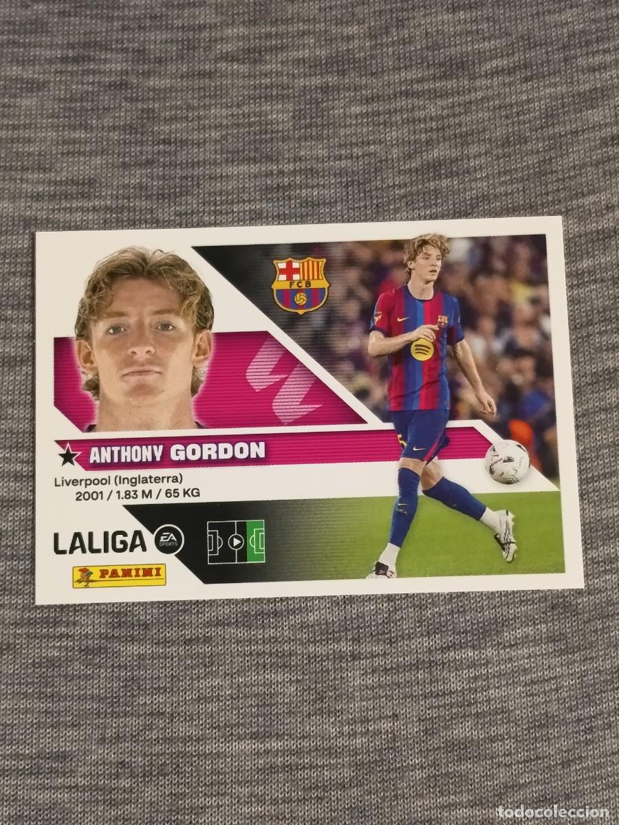 Fu&szlig;ball-Sticker: Liga este 26 27 Panini GORDON FICHAJE 24 BARCELONA nuevo