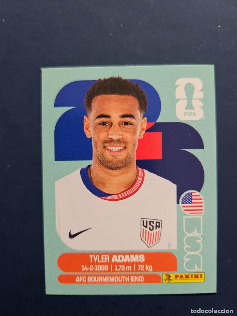 Cromos de f&uacute;tbol: USA 8 TYLER ADAMS ESTADOS UNIDOS FIFA WORLD CUP MUNDIAL 26 2026 SIN PEGAR NUNCA PEGADO