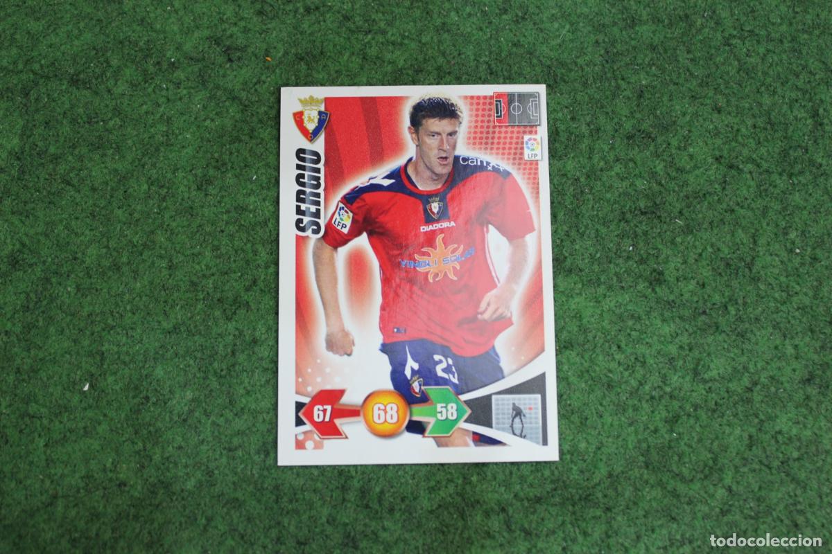 Cromos de Futebol: SERGIO CA OSASUNA ADRENALYN XL 2009 2010 09 10 LALIGA SANTANDER