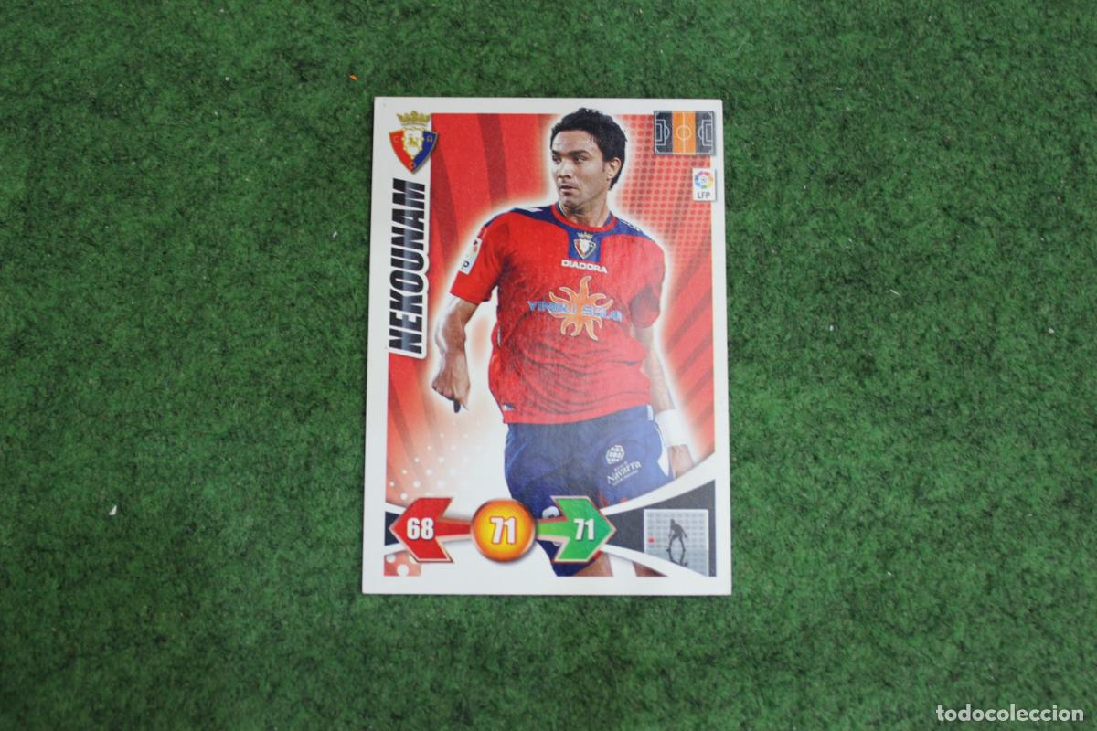 Football Stickers: NEKOUNAM CA OSASUNA ADRENALYN XL 2009 2010 09 10 LALIGA SANTANDER