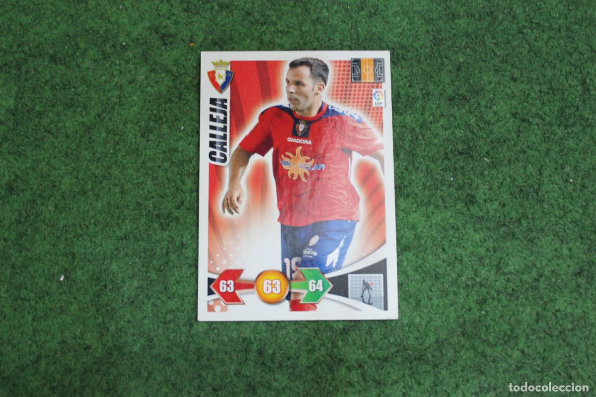 Fu&szlig;ball-Sticker: CALLEJA CA OSASUNA ADRENALYN XL 2009 2010 09 10 LALIGA SANTANDER