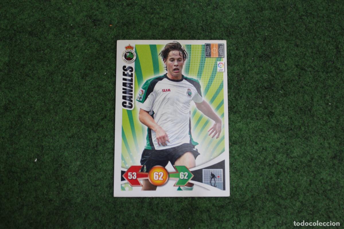 Football Stickers: CANALES RACING DE SANTANDER ADRENALYN XL 2009 2010 09 10 LALIGA SANTANDER