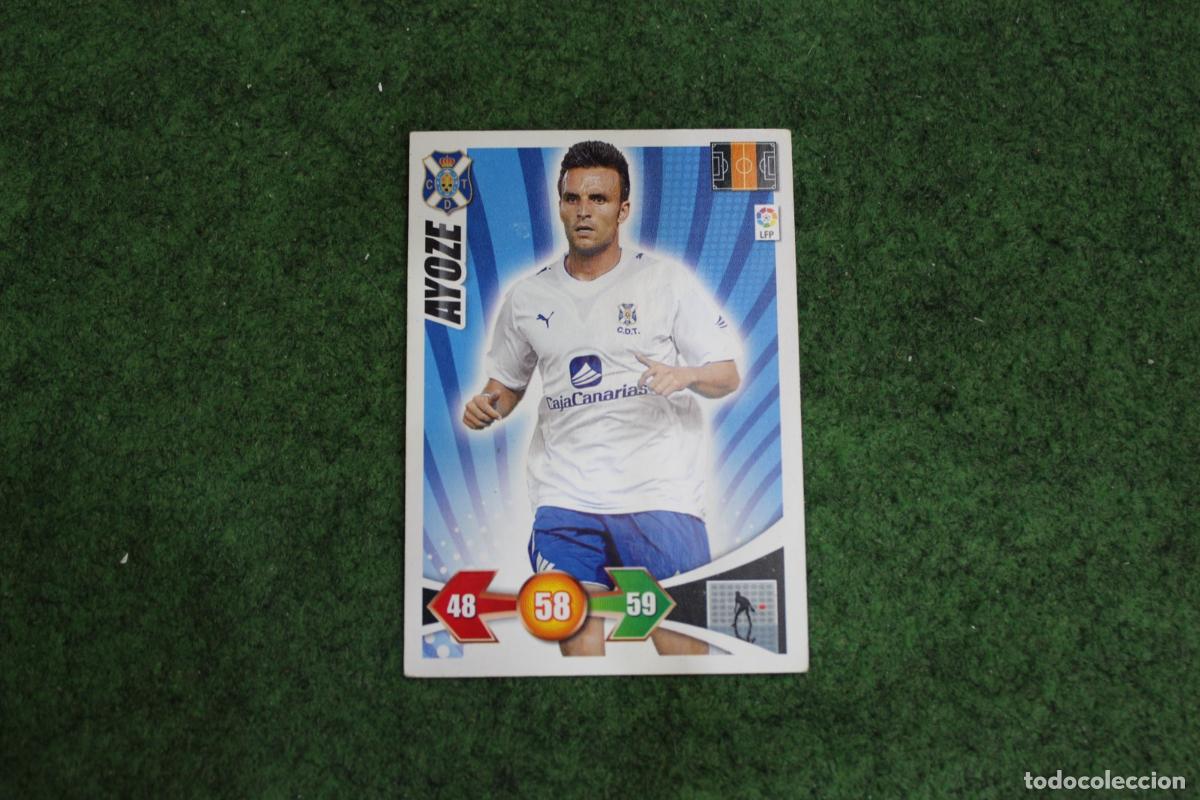 Football Stickers: AYOZE CD TENERIFE ADRENALYN XL 2009 2010 09 10 LALIGA SANTANDER