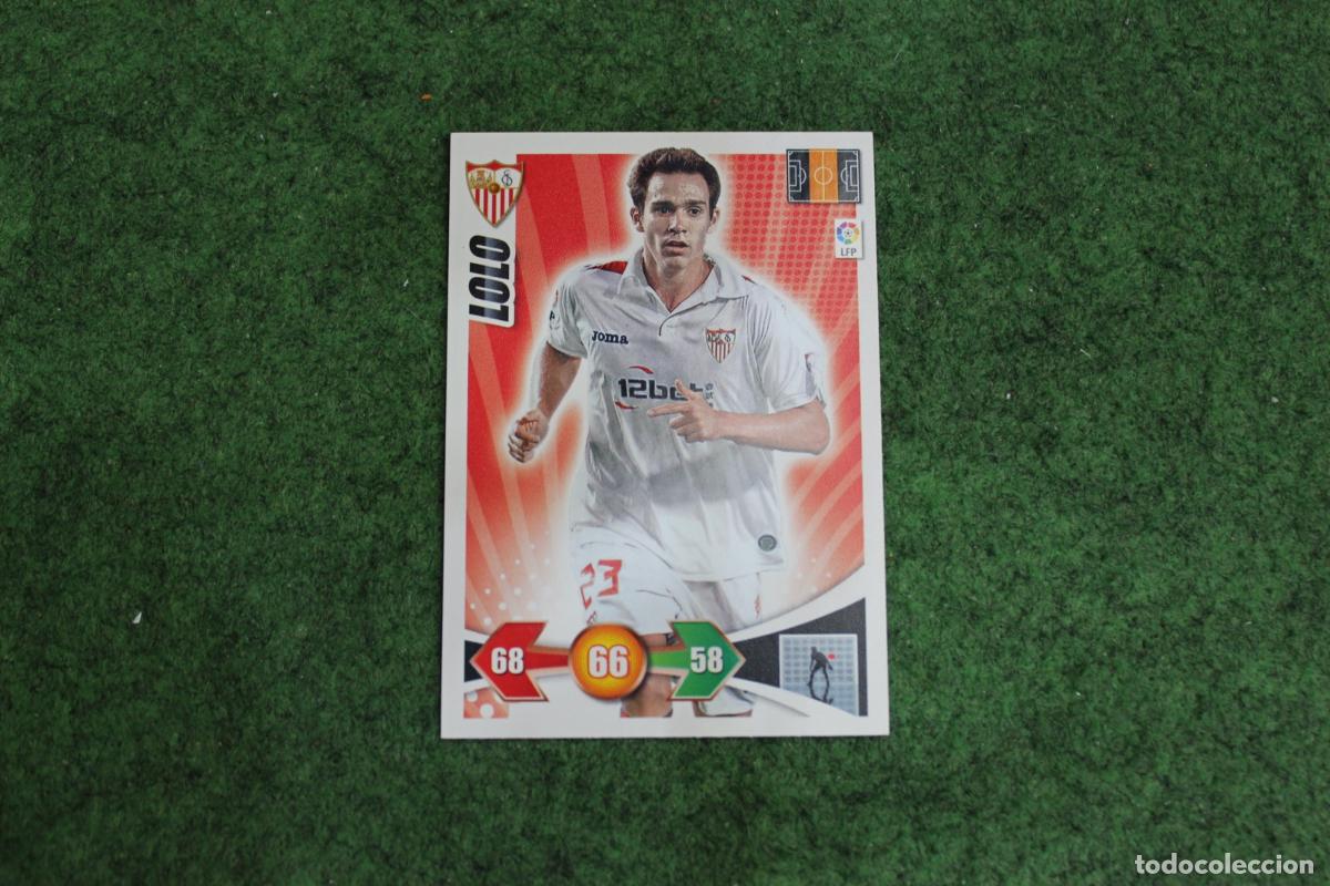 Football Stickers: LOLO SEVILLA FC ADRENALYN XL 2009 2010 09 10 LALIGA SANTANDER