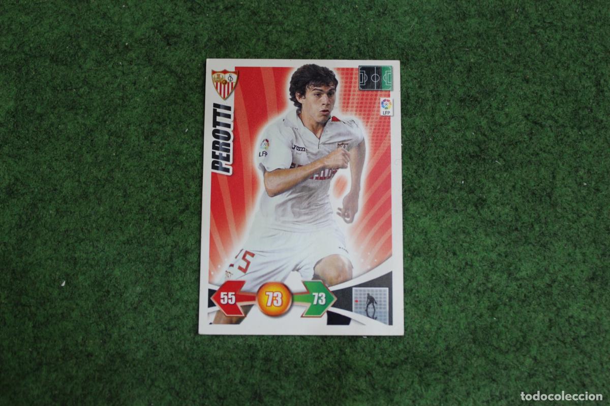 Football Stickers: PEROTTI SEVILLA FC ADRENALYN XL 2009 2010 09 10 LALIGA SANTANDER
