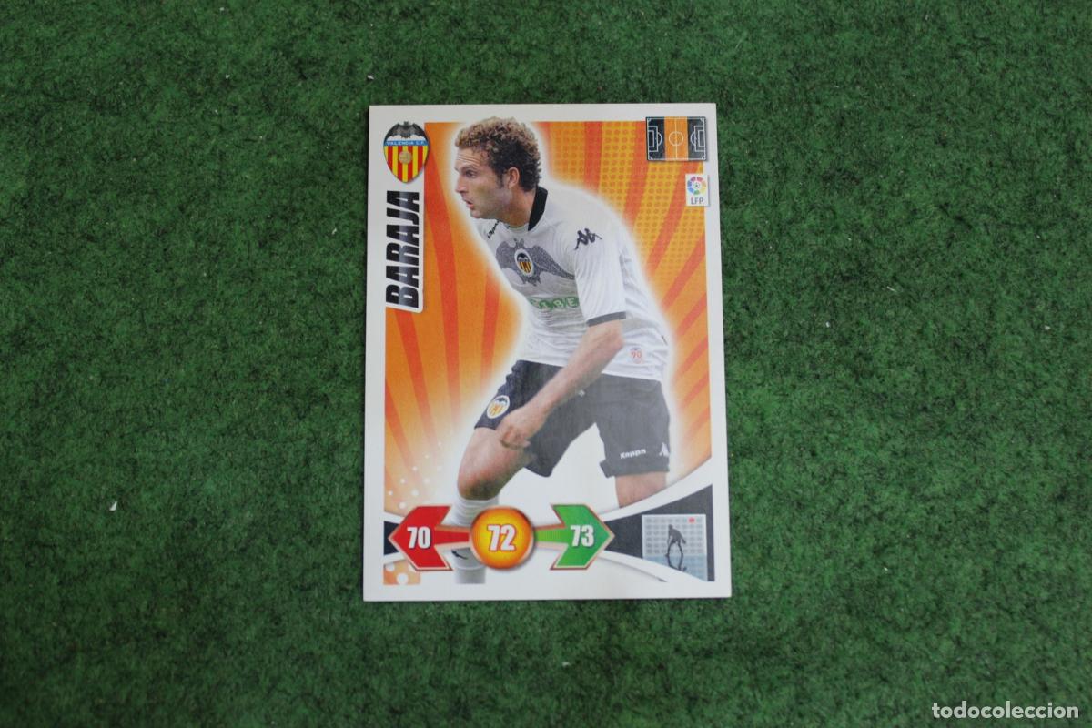 Football Stickers: BARAJA VALENCIA CF ADRENALYN XL 2009 2010 09 10 LALIGA SANTANDER