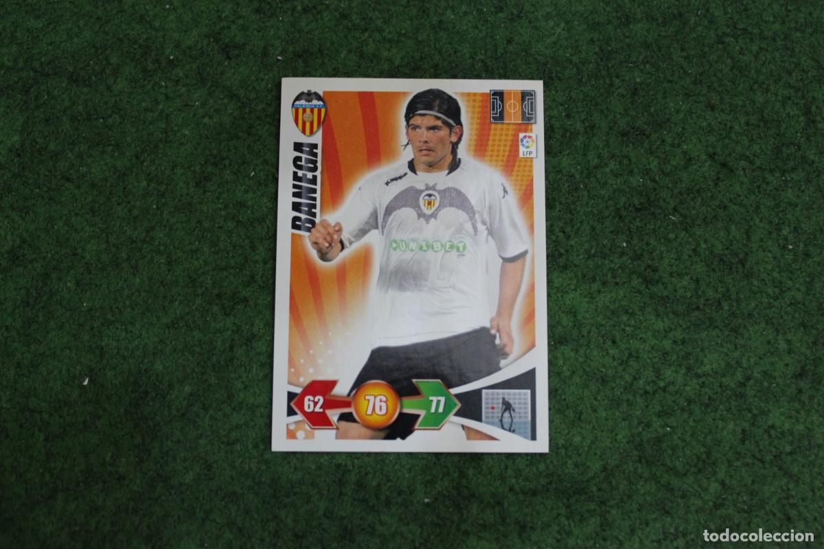Fu&szlig;ball-Sticker: BANEGA VALENCIA CF ADRENALYN XL 2009 2010 09 10 LALIGA SANTANDER