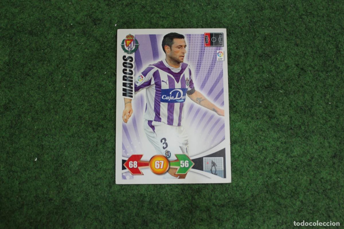 Fu&szlig;ball-Sticker: MARCOS REAL VALLADOLID ADRENALYN XL 2009 2010 09 10 LALIGA SANTANDER