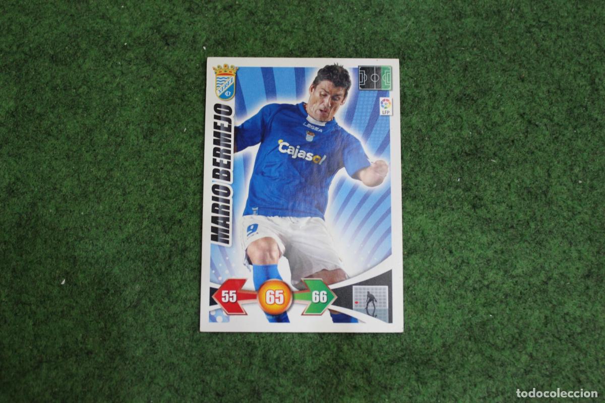 Fu&szlig;ball-Sticker: MARIO BERMEJO XEREZ CD ADRENALYN XL 2009 2010 09 10 LALIGA SANTANDER