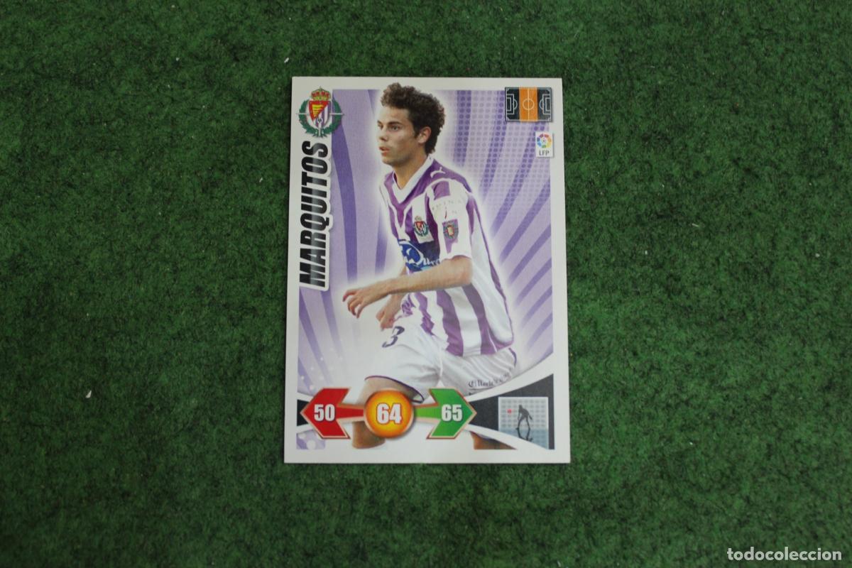 Fu&szlig;ball-Sticker: MARQUITOS REAL VALLADOLID ADRENALYN XL 2009 2010 09 10 LALIGA SANTANDER