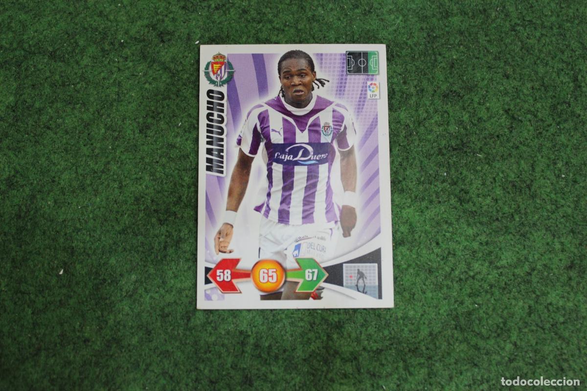 Fu&szlig;ball-Sticker: MANUCHO REAL VALLADOLID ADRENALYN XL 2009 2010 09 10 LALIGA SANTANDER