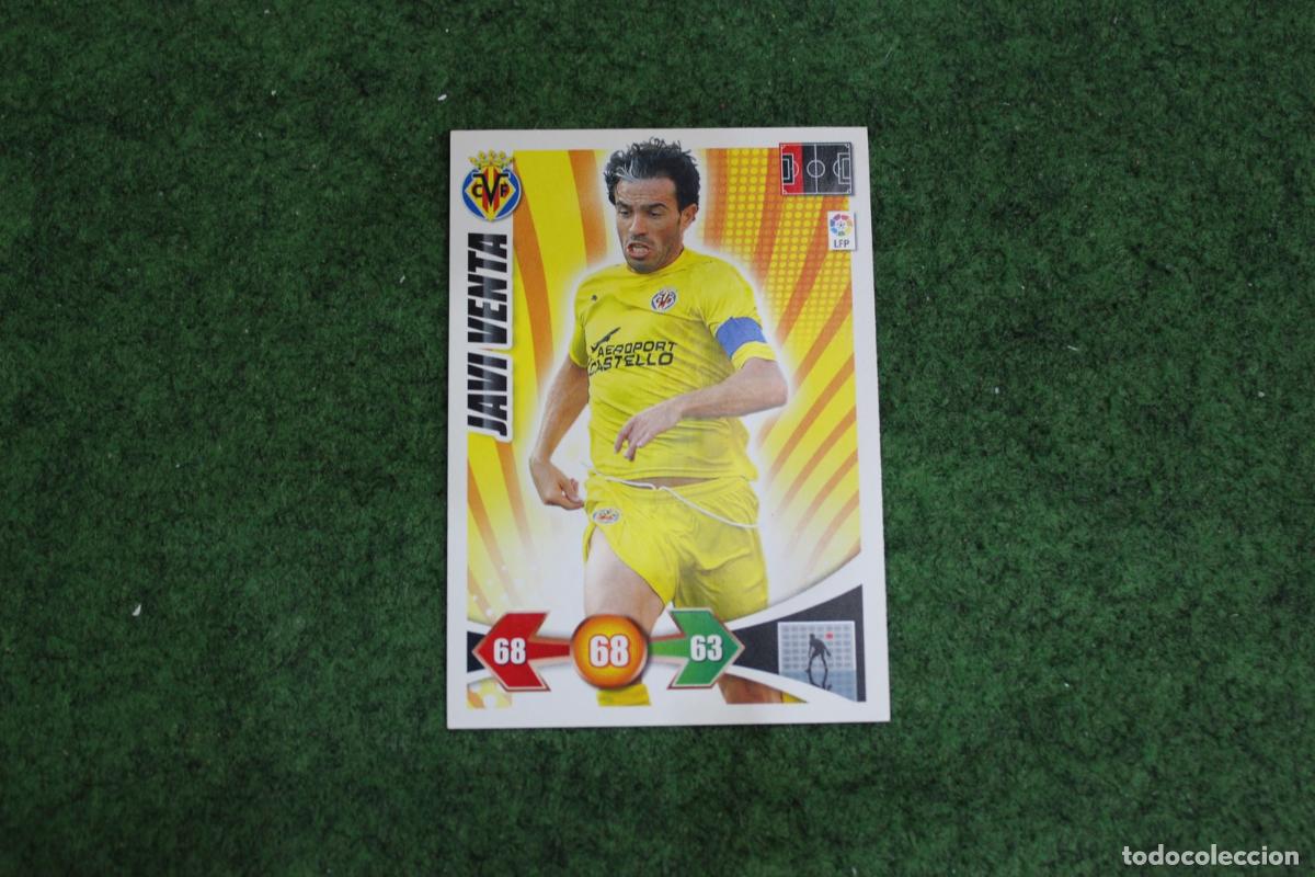 Fu&szlig;ball-Sticker: JAVI VENTA VILLARREAL CF ADRENALYN XL 2009 2010 09 10 LALIGA SANTANDER