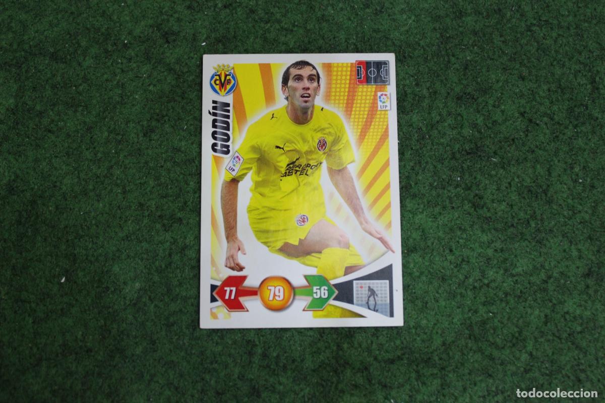 Fu&szlig;ball-Sticker: GOD&Iacute;N VILLARREAL CF ADRENALYN XL 2009 2010 09 10 LALIGA SANTANDER