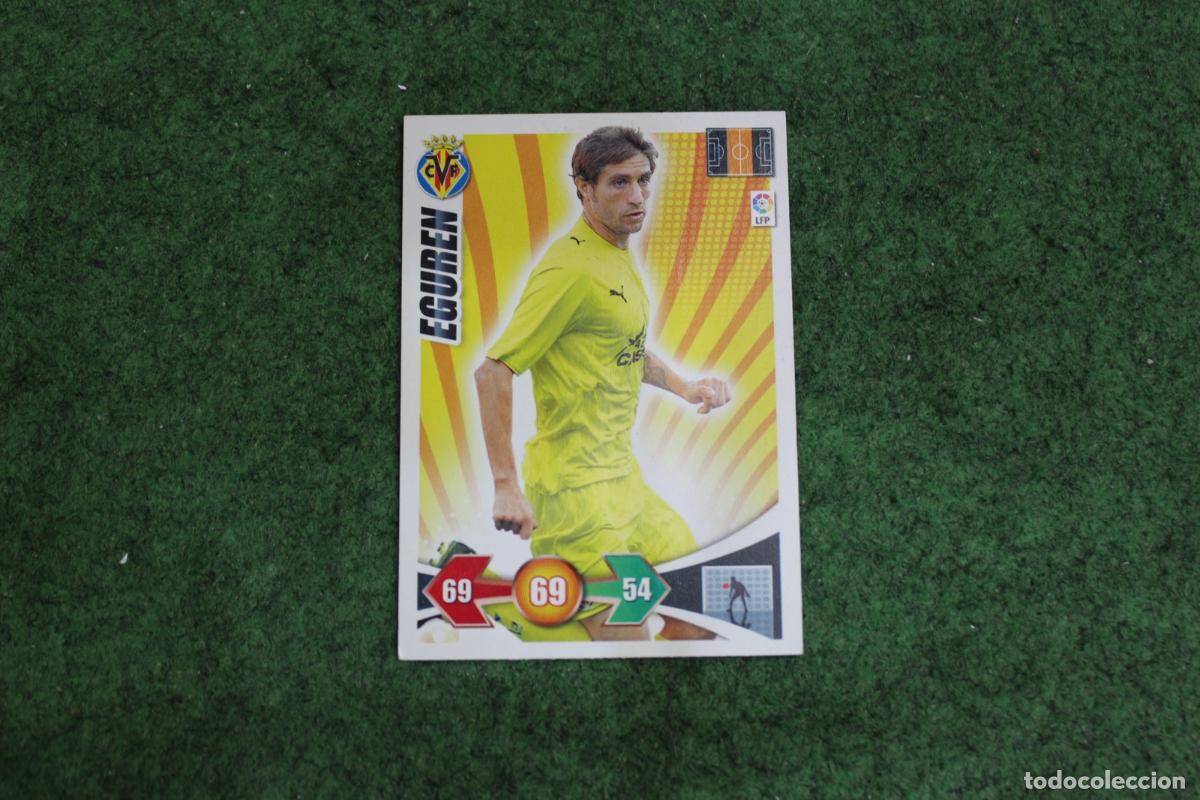 Fu&szlig;ball-Sticker: EGUREN VILLARREAL CF ADRENALYN XL 2009 2010 09 10 LALIGA SANTANDER