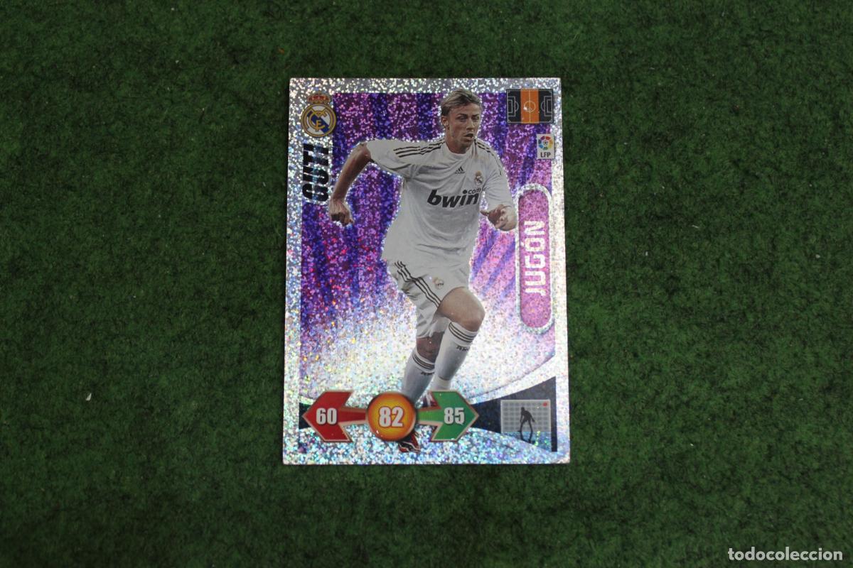 Cromos de Futebol: GUTI REAL MADRID JUG&Oacute;N ADRENALYN XL 2009 2010 09 10 LALIGA SANTANDER