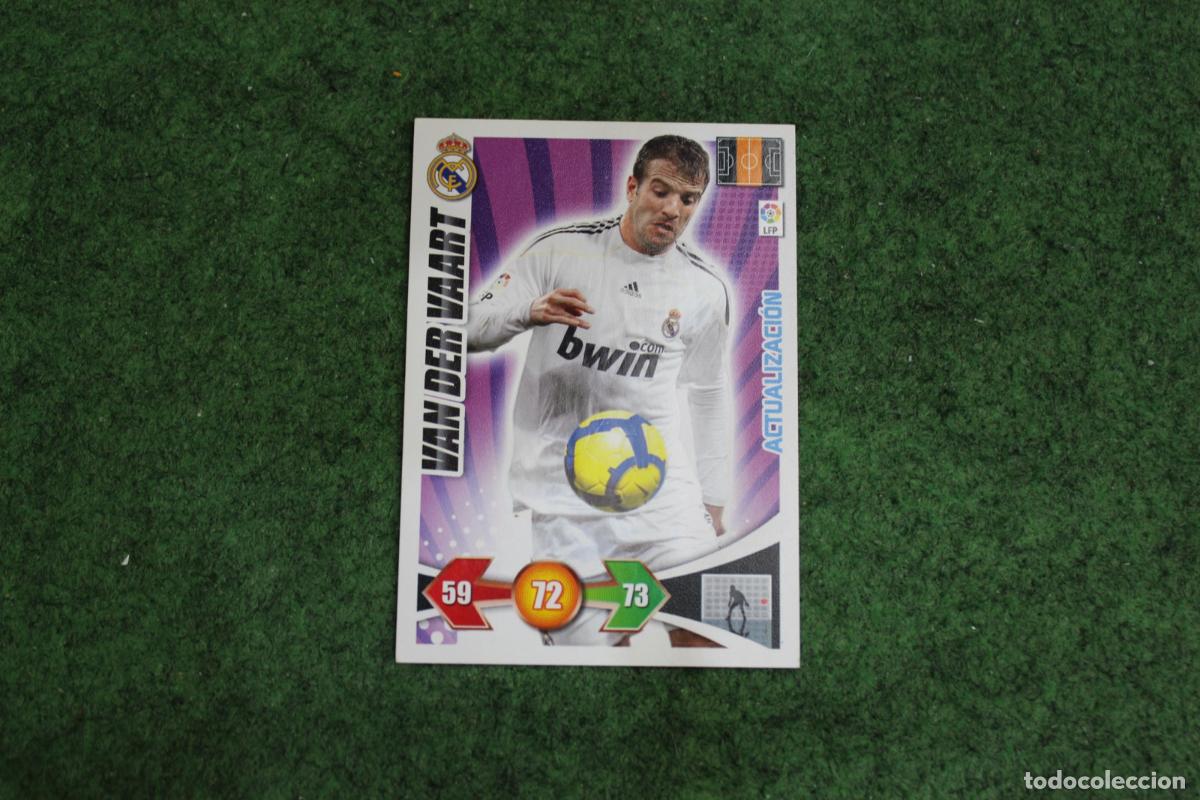Cromos de f&uacute;tbol: VAN DER VAART REAL MADRID ACTUALIZACI&Oacute;N ADRENALYN XL 2009 2010 09 10 LALIGA SANTANDER