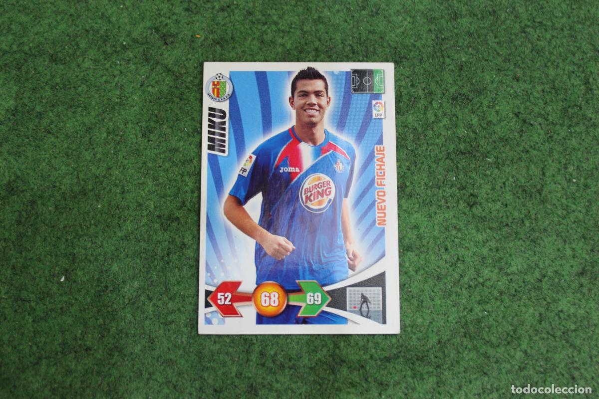 Fu&szlig;ball-Sticker: MIKU GETAFE CF NUEVO FICHAJE ADRENALYN XL 2009 2010 09 10 LALIGA SANTANDER