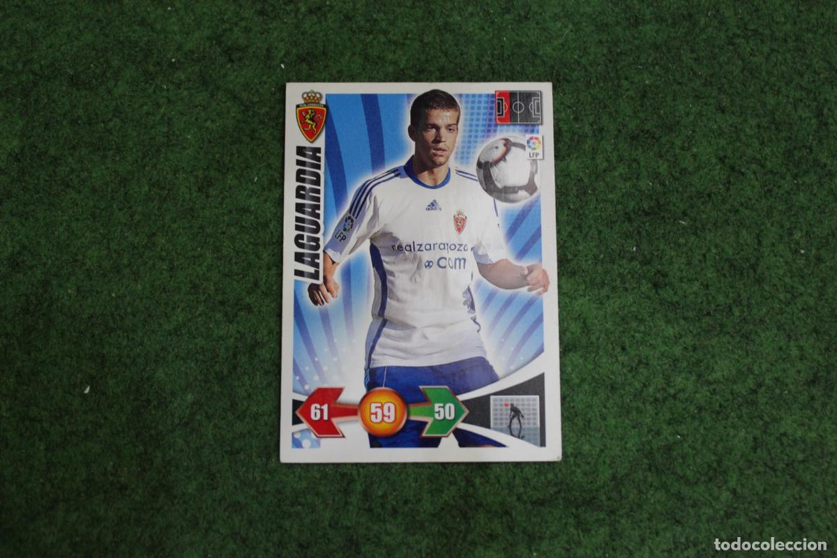 Cromos de f&uacute;tbol: LAGUARDIA REAL ZARAGOZA ADRENALYN XL 2009 2010 09 10 LALIGA SANTANDER