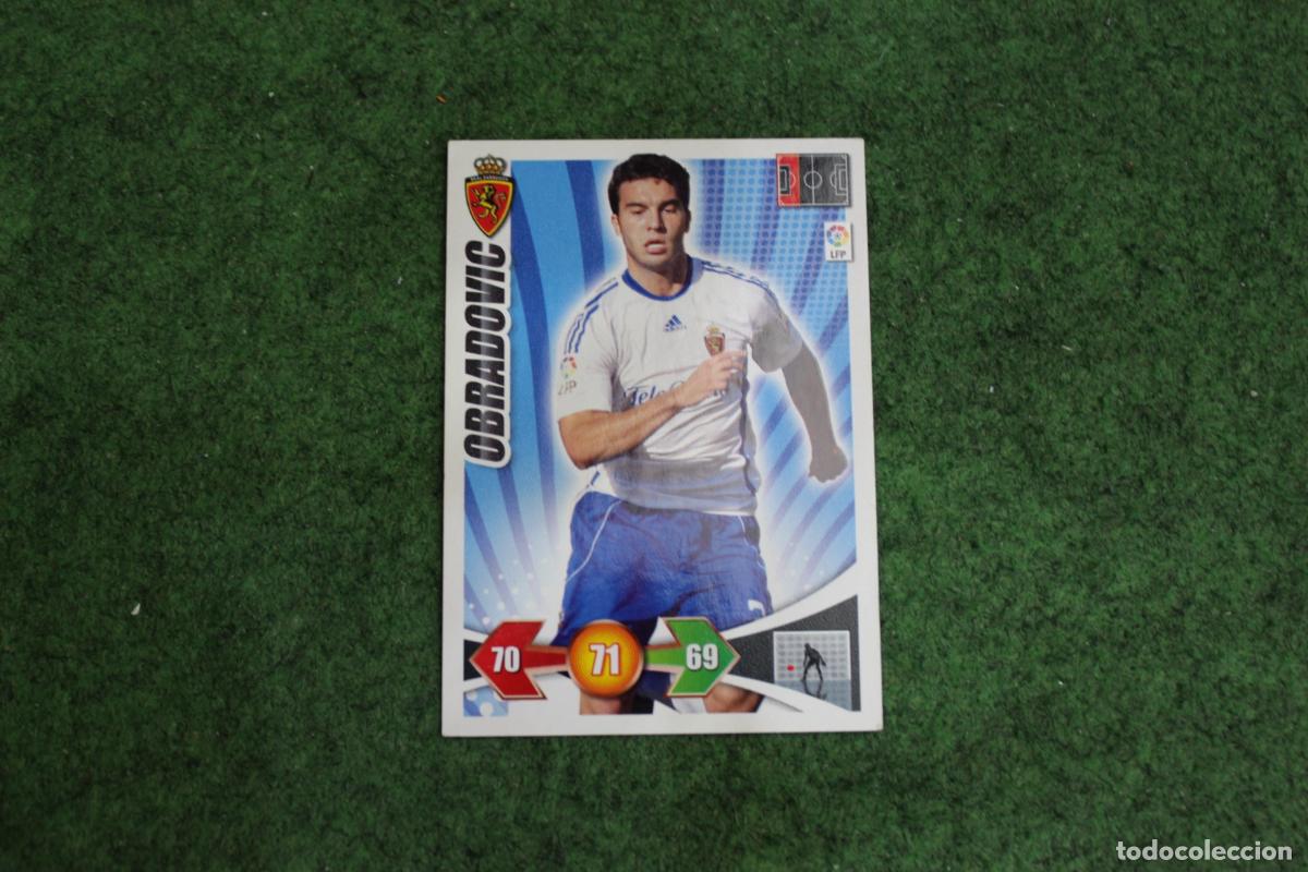 Cromos de f&uacute;tbol: OBRADOVIC REAL ZARAGOZA ADRENALYN XL 2009 2010 09 10 LALIGA SANTANDER