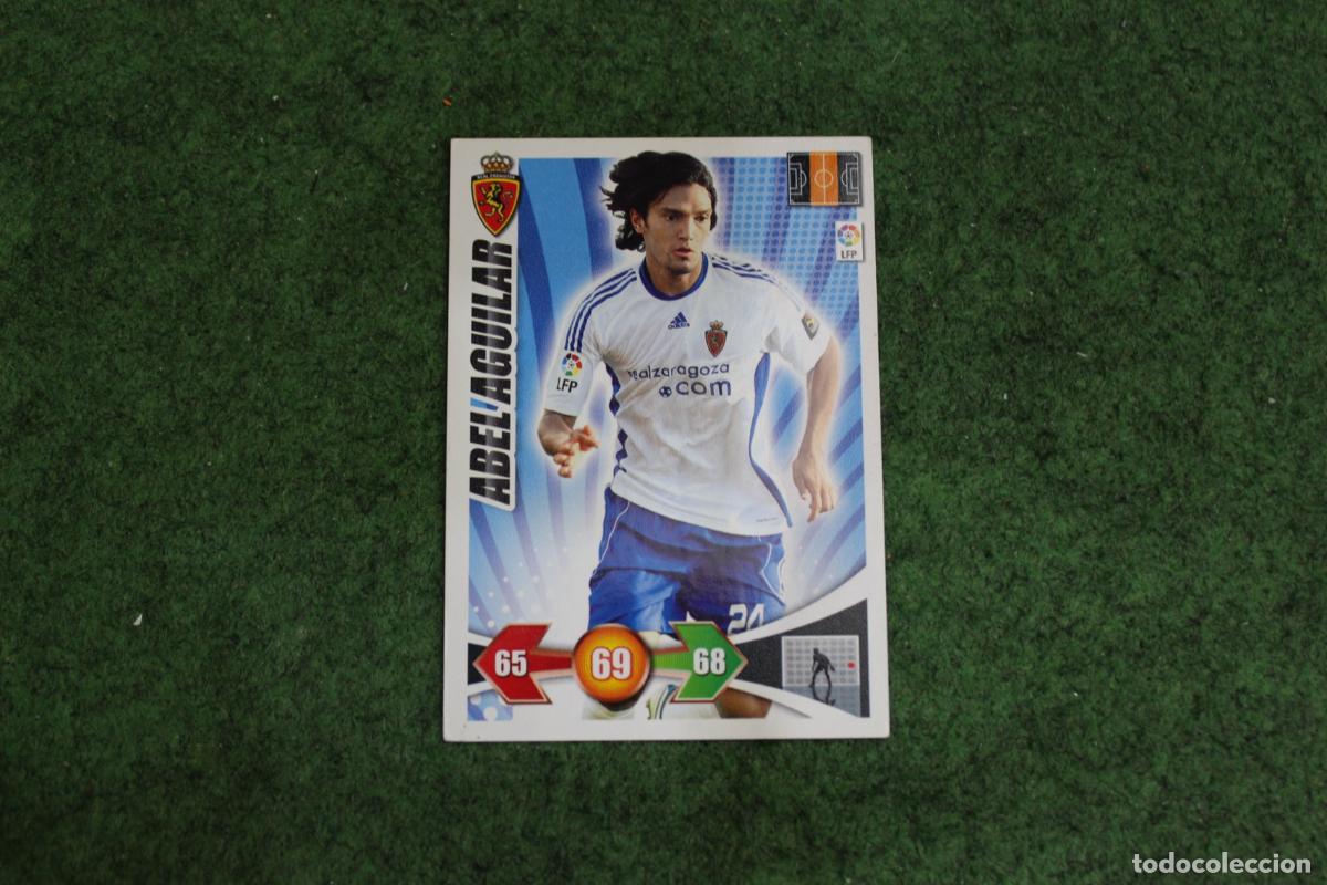 Cromos de f&uacute;tbol: ABEL AGUILAR REAL ZARAGOZA ADRENALYN XL 2009 2010 09 10 LALIGA SANTANDER