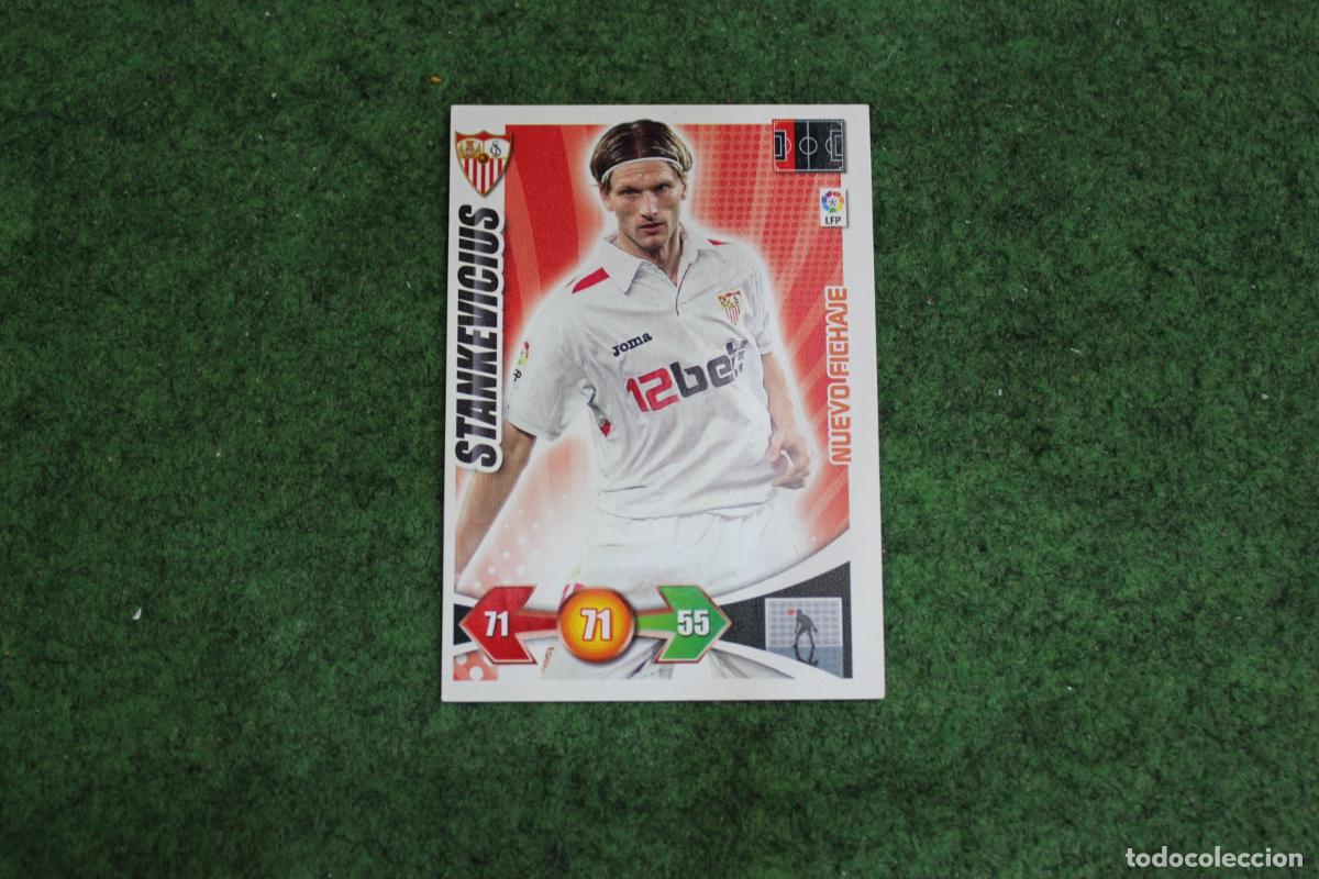 Cromos de f&uacute;tbol: STANKEVICIUS SEVILLA FC NUEVO FICHAJE ADRENALYN XL 2009 2010 09 10 LALIGA SANTANDER