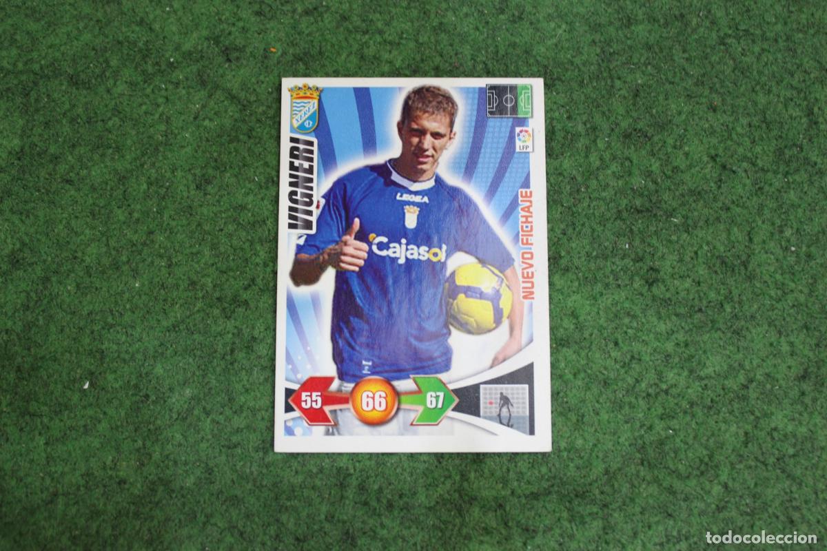 Cromos de f&uacute;tbol: VIGNERI XEREZ CD NUEVO FICHAJE ADRENALYN XL 2009 2010 09 10 LALIGA SANTANDER