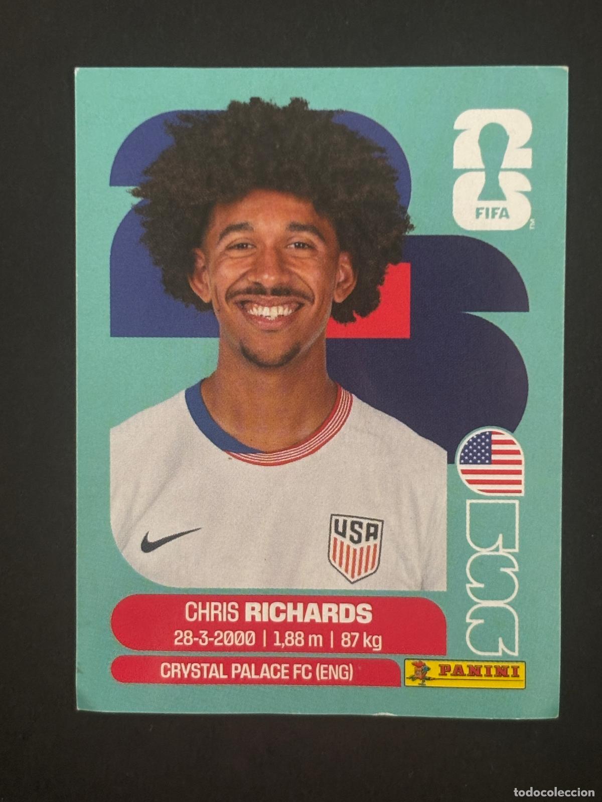 Figurine di Calcio: USA3 CHRIS RICHARDS EEUU CROMO PANINI FIFA WORLD CUP MUNDIAL 2026