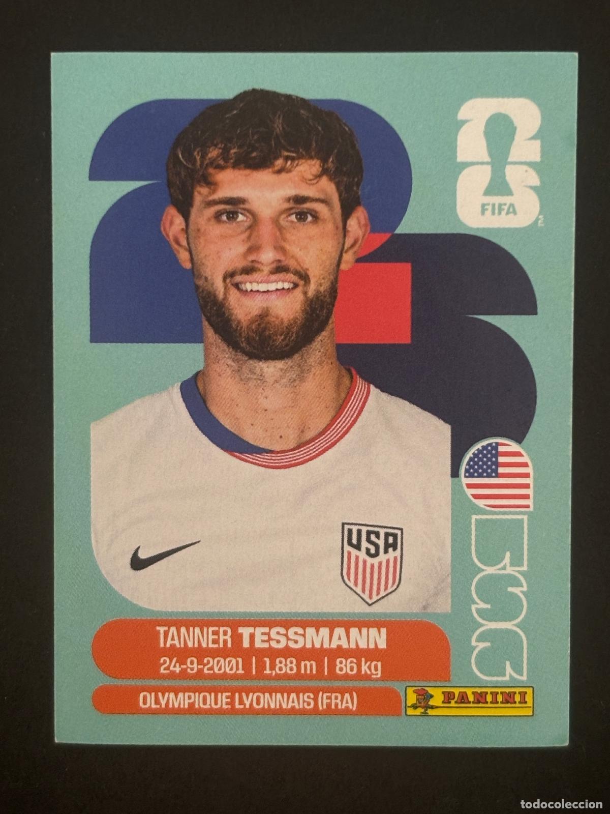 Figurine di Calcio: USA9 TANNER TESSMANN EEUU CROMO PANINI FIFA WORLD CUP MUNDIAL 2026