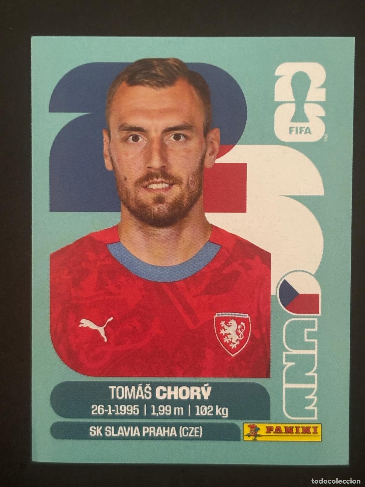 Football Stickers: CZE17 TOM&Aacute;&Scaron; CHOR&Yacute; CHEQUIA CROMO PANINI FIFA WORLD CUP MUNDIAL 2026