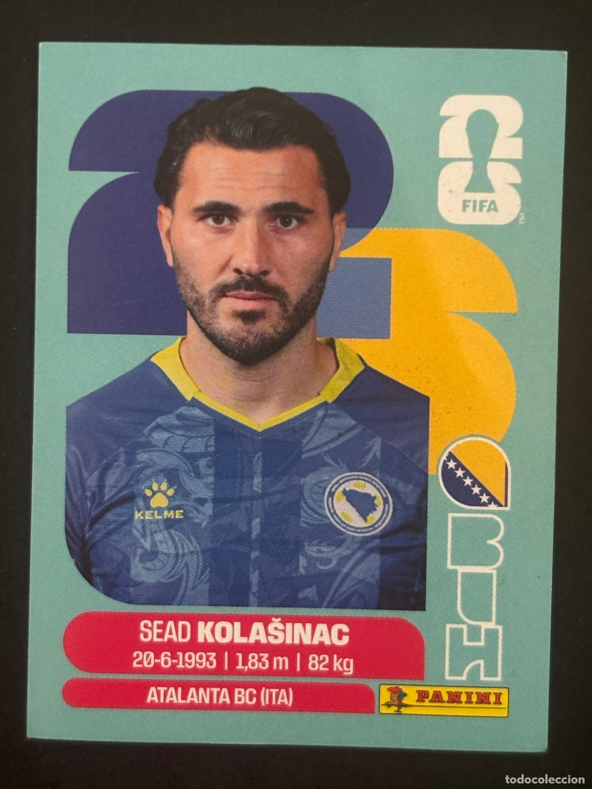 Football Stickers: BIH4 SEAD KOLA&Scaron;INAC BOSNIA CROMO PANINI FIFA WORLD CUP MUNDIAL 2026