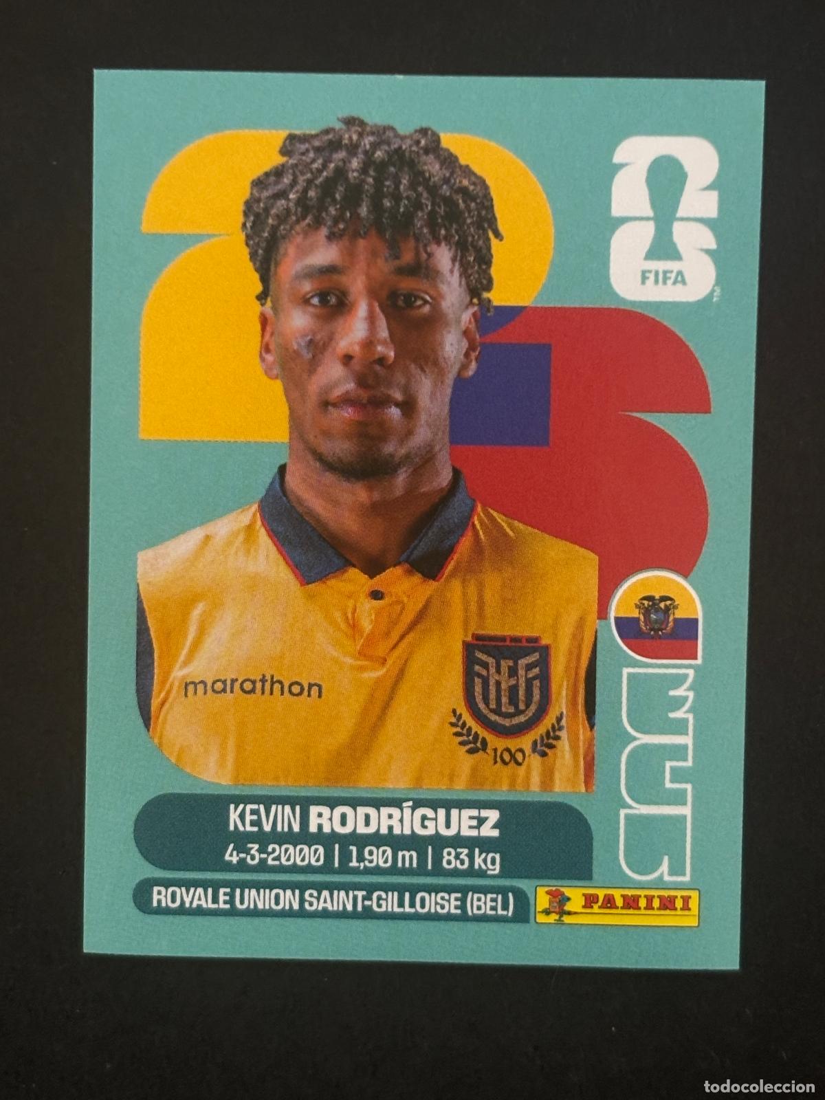 Football Stickers: ECU19 KEVIN RODR&Iacute;GUEZ ECUADOR CROMO PANINI FIFA WORLD CUP MUNDIAL 2026