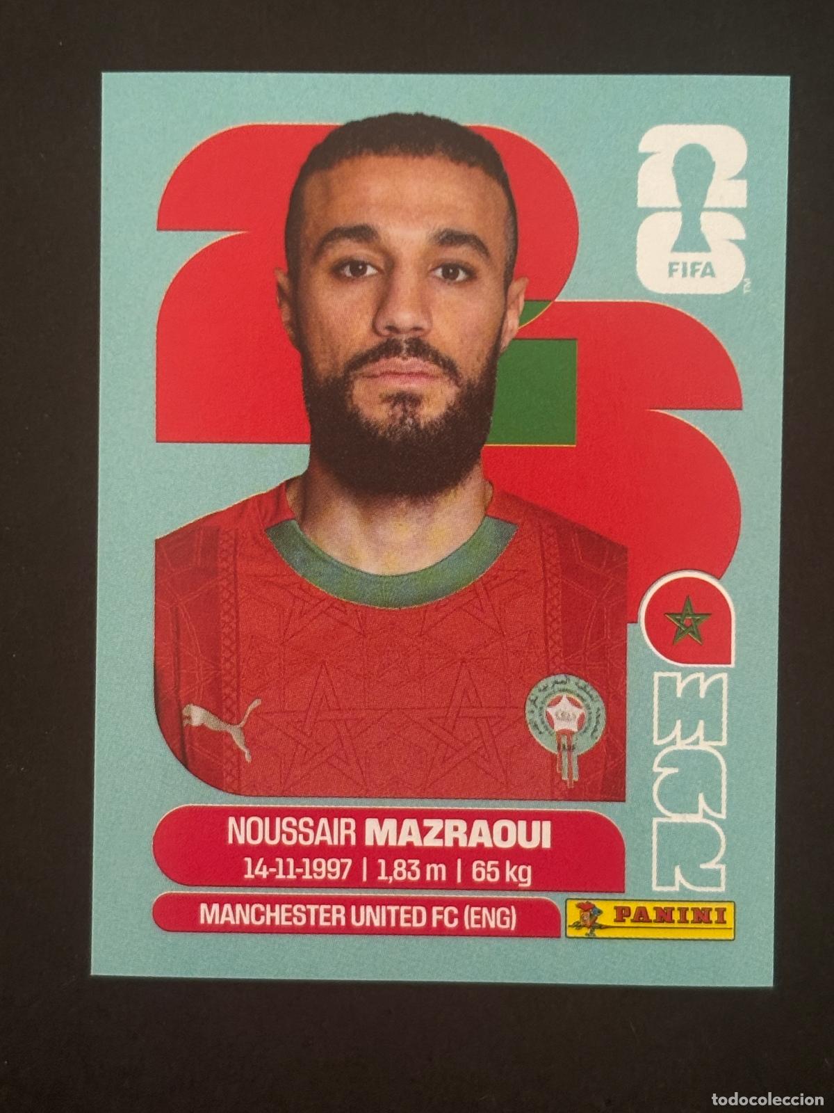 Football Stickers: MAR5 NOUSSAIR MAZRAOUI MARRUECOS CROMO PANINI FIFA WORLD CUP MUNDIAL 2026