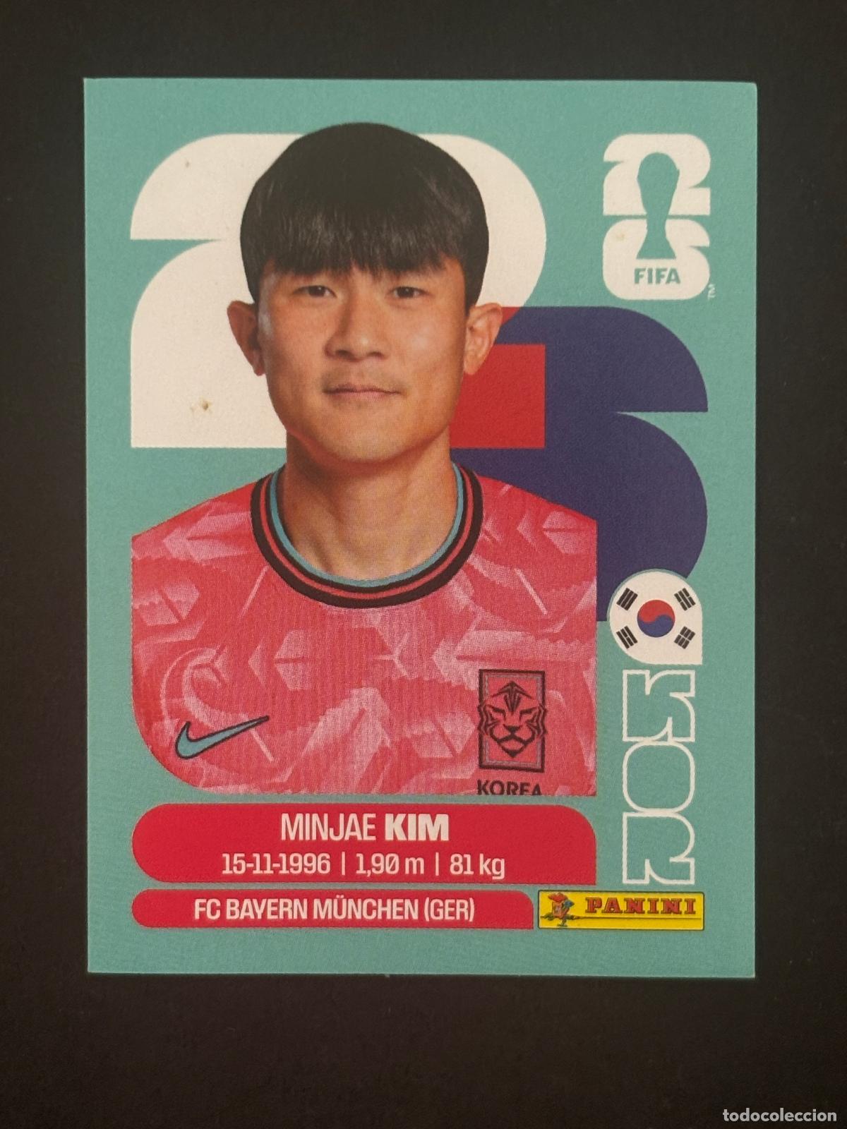 Football Stickers: KOR4 MINJAE KIM COREA DEL SUR CROMO PANINI FIFA WORLD CUP MUNDIAL 2026