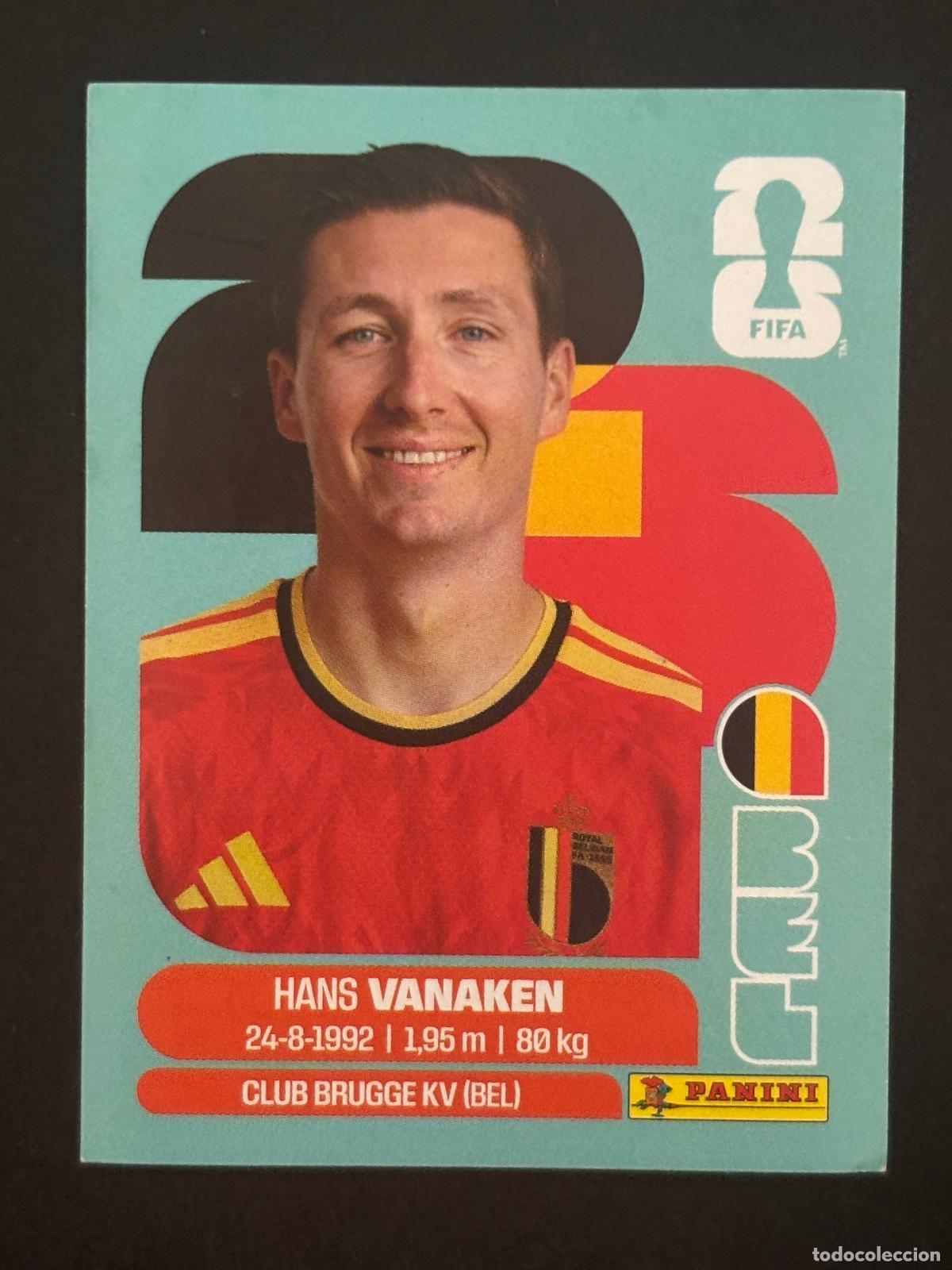 Cromos de Futebol: BEL14 HANS VANAKEN BELGICA CROMO PANINI FIFA WORLD CUP MUNDIAL 2026