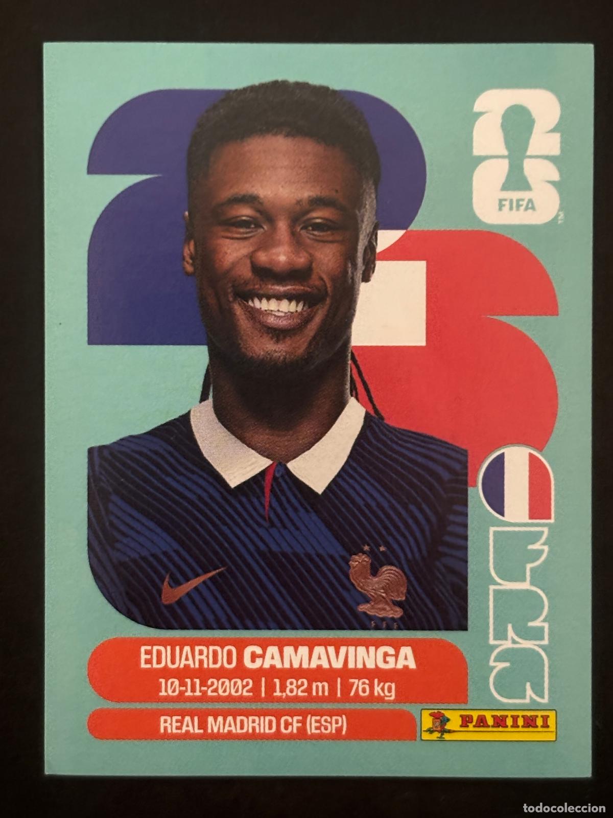 Figurine di Calcio: FRA10 EDUARDO CAMAVINGA FRANCIA CROMO PANINI FIFA WORLD CUP MUNDIAL 2026