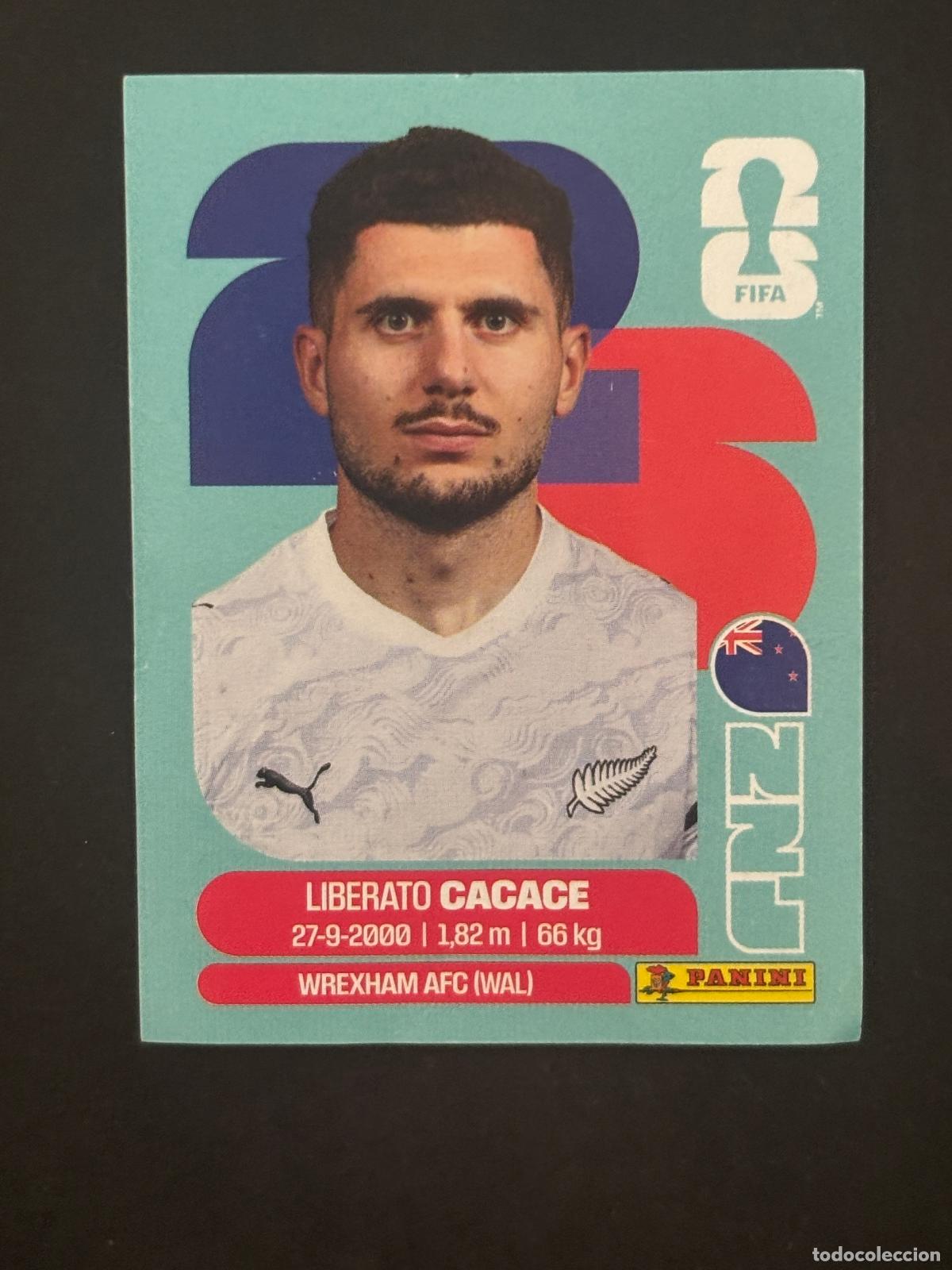 Cromos de Futebol: NZL5 LIBERATO CACACE NUEVA ZELANDA CROMO PANINI FIFA WORLD CUP MUNDIAL 2026