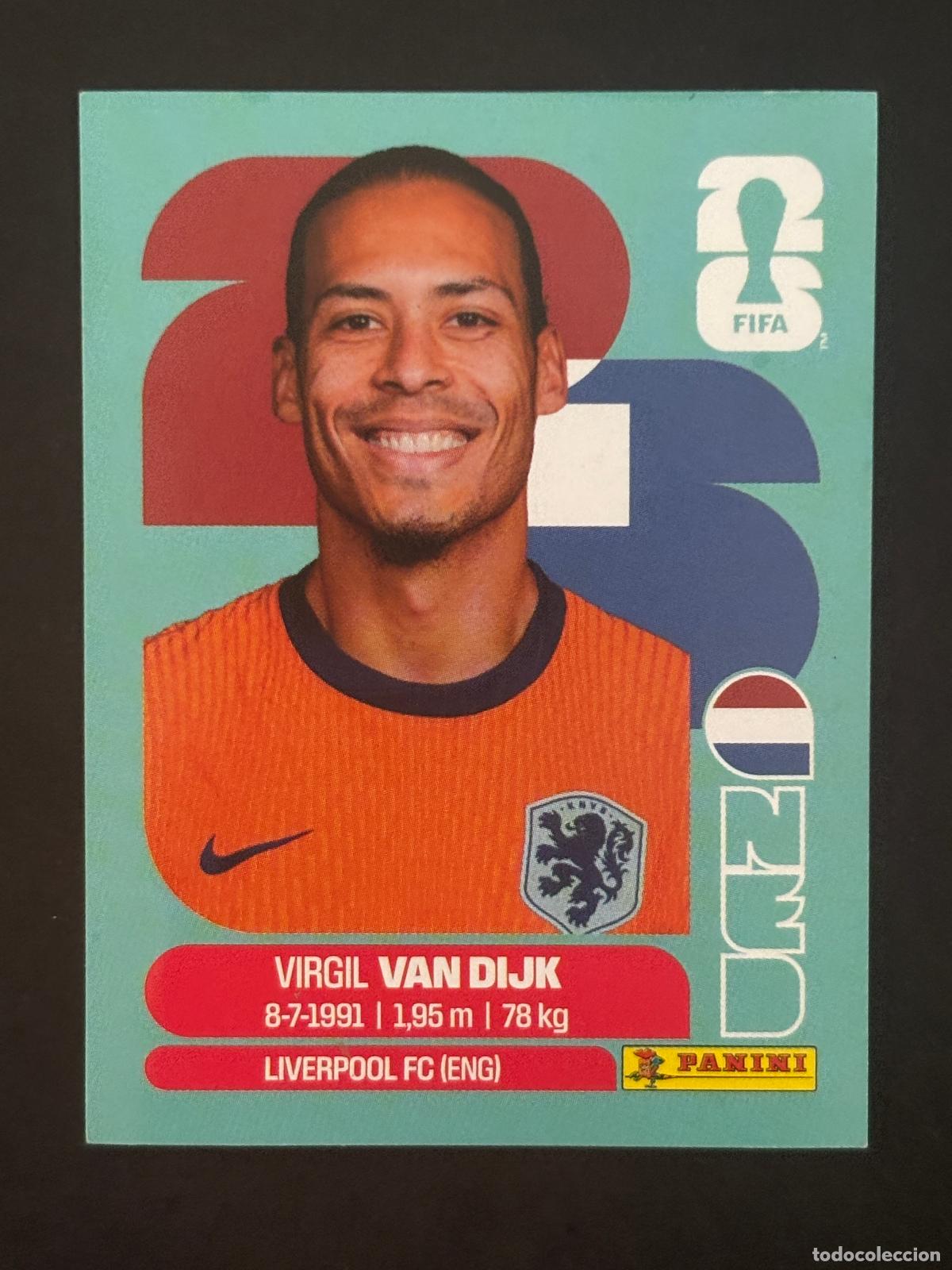 Cromos de Futebol: NED3 VIRGIL VAN DIJK HOLANDA CROMO PANINI FIFA WORLD CUP MUNDIAL 2026