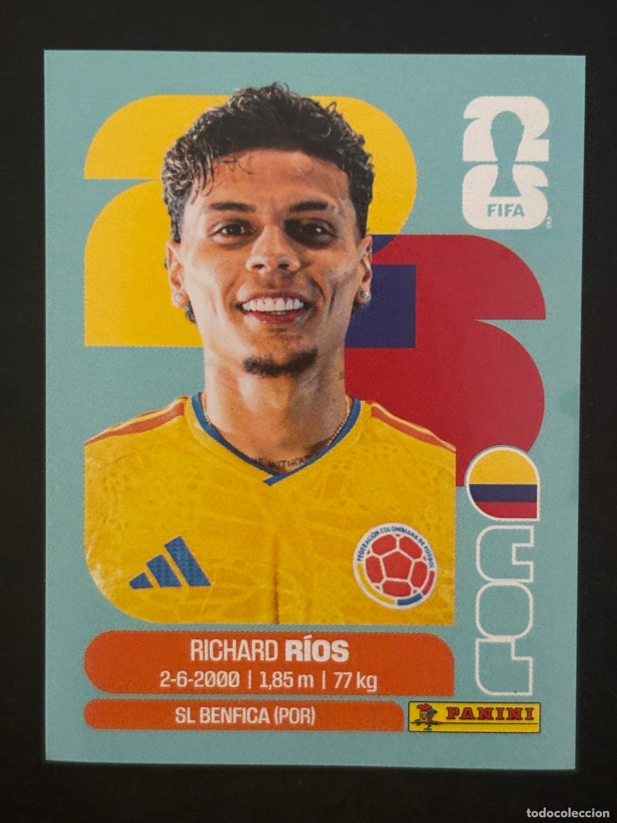 Cromos de Futebol: COL12 RICHARD R&Iacute;OS COLOMBIA CROMO PANINI FIFA WORLD CUP MUNDIAL 2026