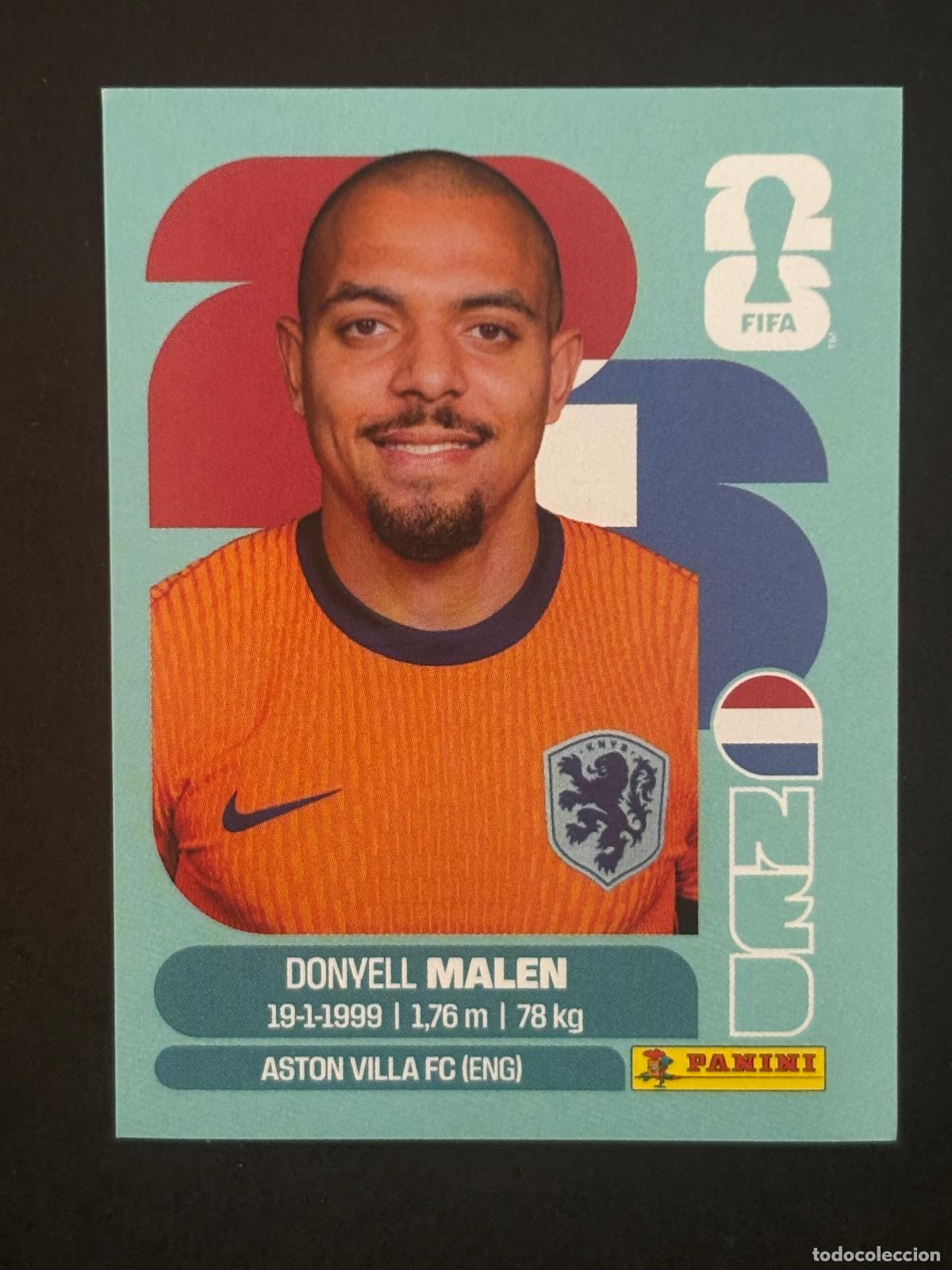 Cromos de Futebol: NED18 DONYELL MALEN HOLANDA CROMO PANINI FIFA WORLD CUP MUNDIAL 2026