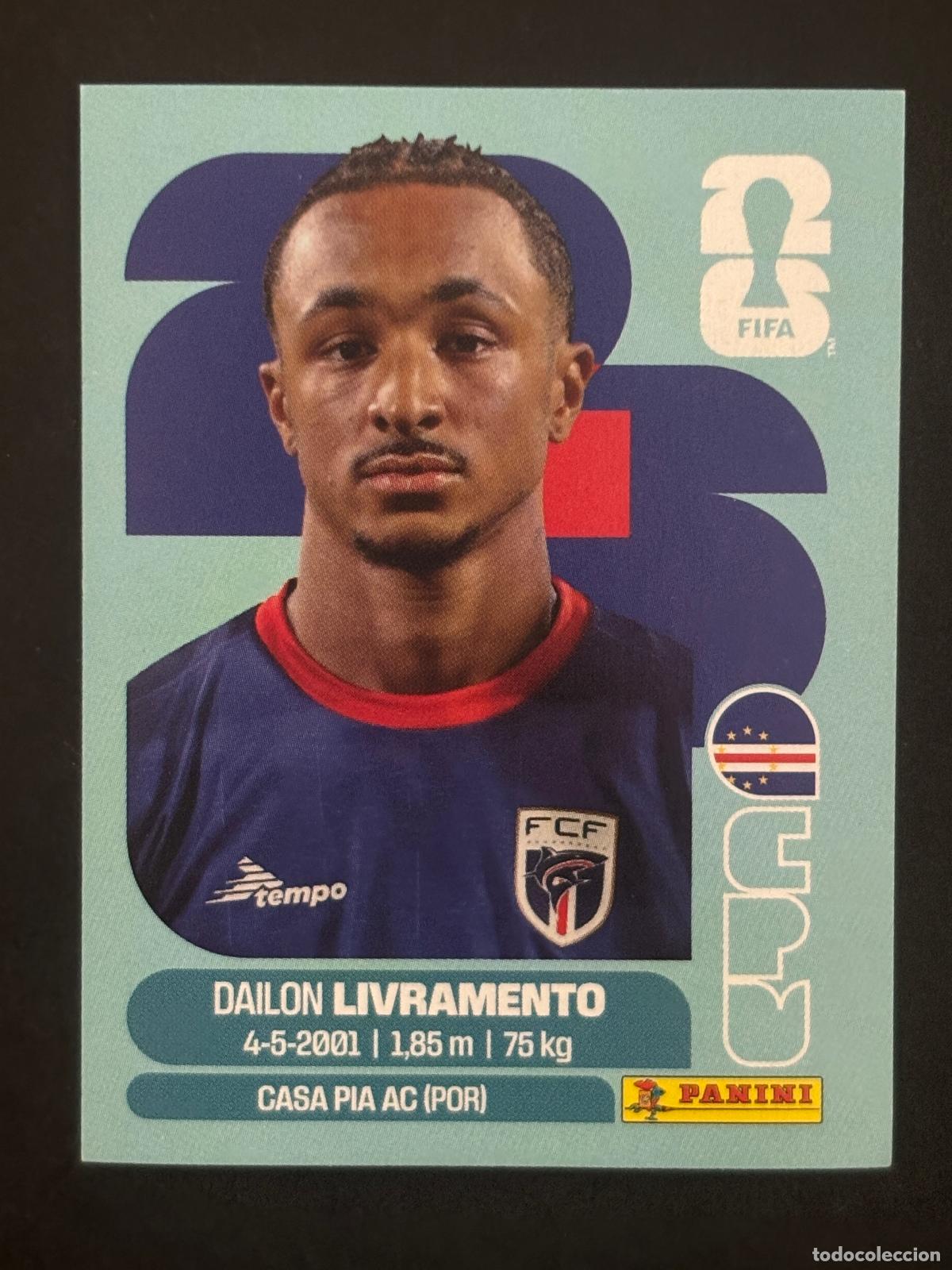 Cromos de Futebol: CPV18 DAILON LIVRAMENTO CABO VERDE CROMO PANINI FIFA WORLD CUP MUNDIAL 2026