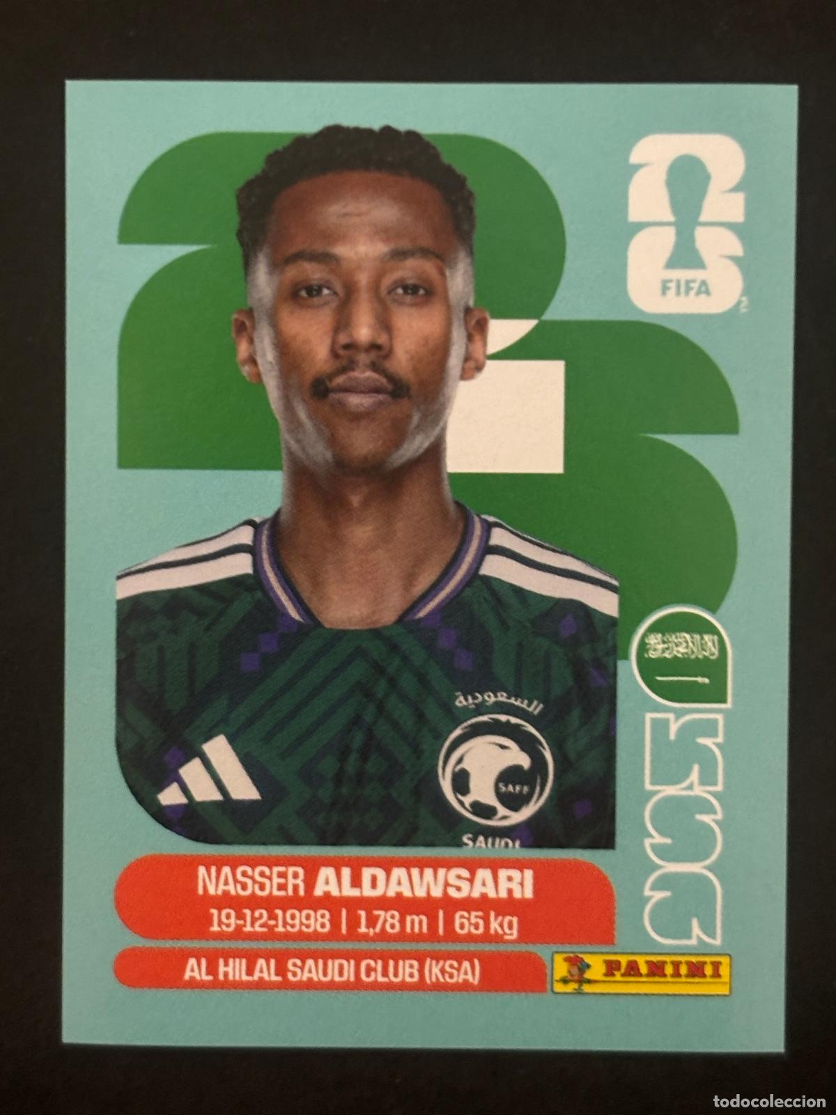 Cromos de Futebol: KSA12 NASSER ALDAWSARI ARABIA SAUDI CROMO PANINI FIFA WORLD CUP MUNDIAL 2026