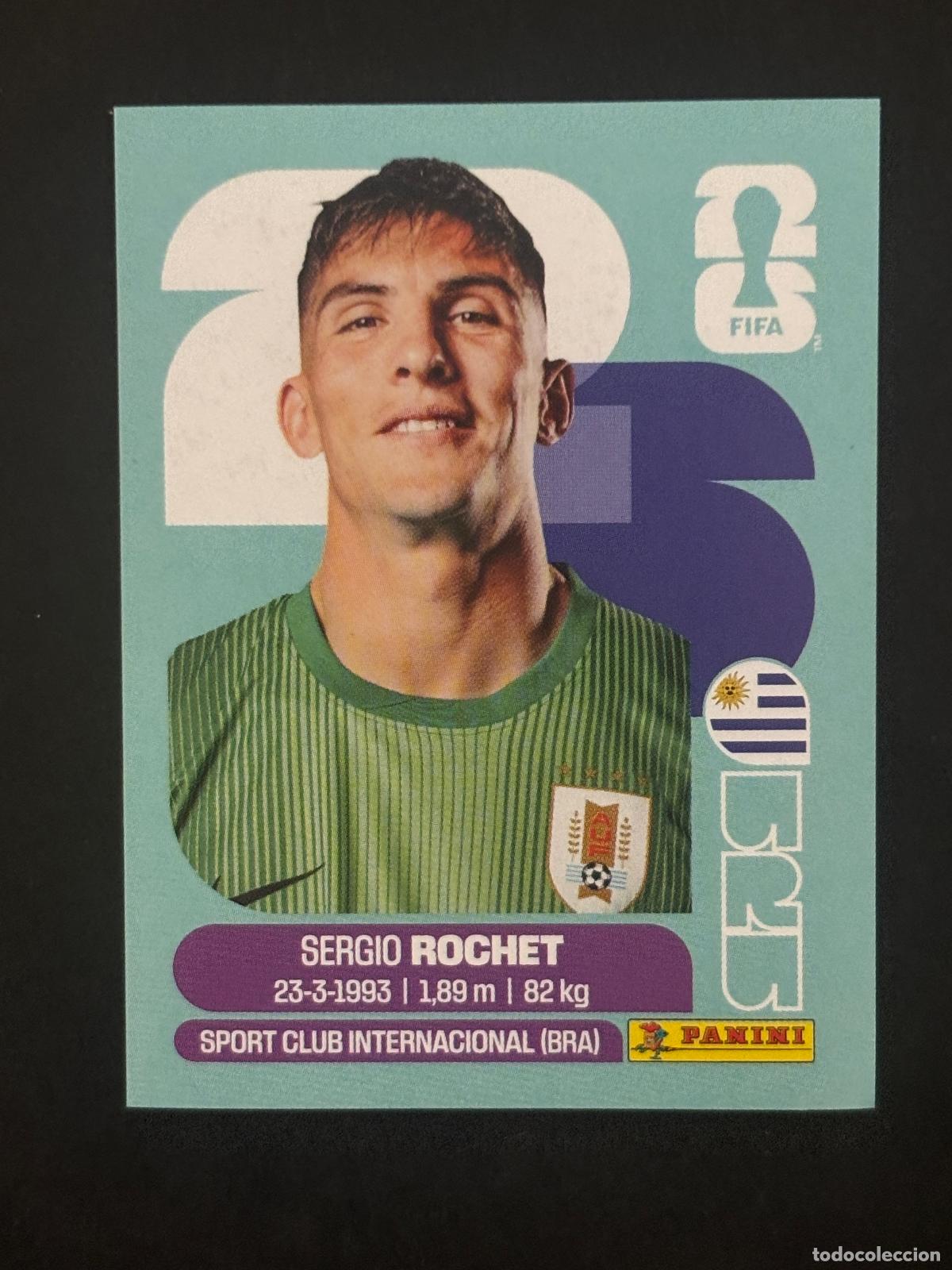 Cromos de Futebol: URU2 SERGIO ROCHET URUGUAY CROMO PANINI FIFA WORLD CUP MUNDIAL 2026