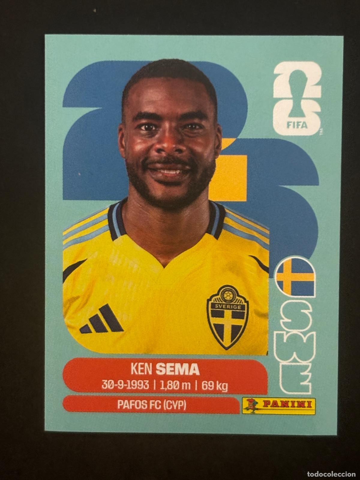 Fu&szlig;ball-Sticker: SWE15 KEN SEMA SUECIA CROMO PANINI FIFA WORLD CUP MUNDIAL 2026
